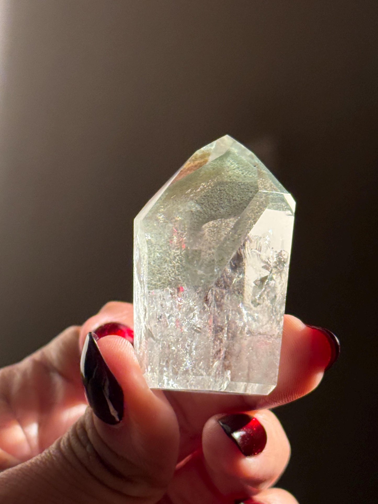 Phantom Quartz, Lemurian Quartz, Lemurian Seed Quartz, Lodolite Quartz, Green Garden Quartz, Crystals, Mountain Phantom Quartz