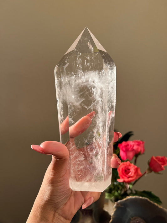 Blue Needle Quartz, Twin Quartz, Blue Lithium Quartz, Natural Clear Quartz, Large Clear Quartz, Luxury Crystals, Master Healer, 2lbs