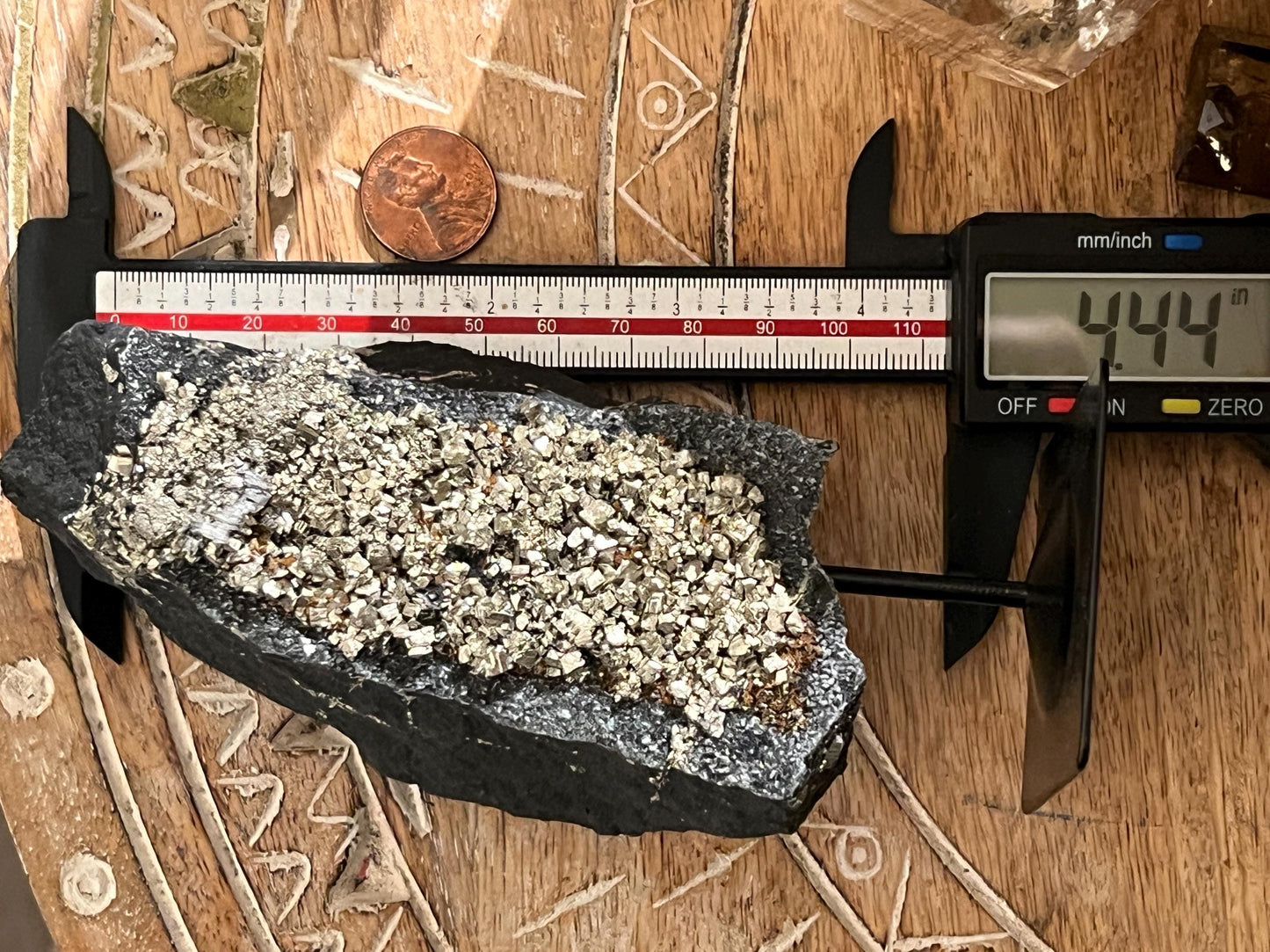 Shungite with Pyrite On Stand, Natural Shungite, Shungite with Pyrite, Raw Shungite, Crystal Gifts, Metaphysical Gifts, Spiritual Decor