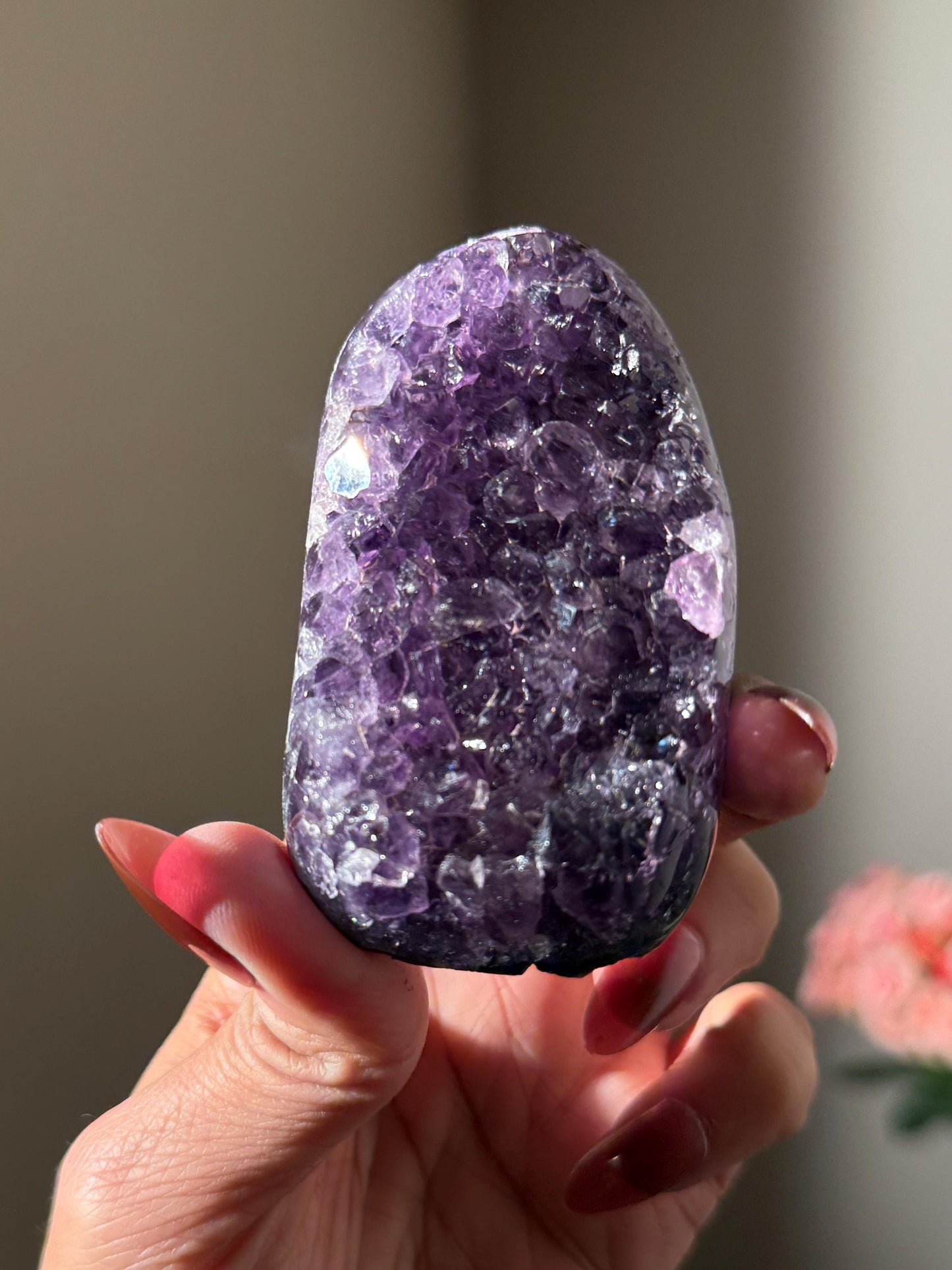 Jelly Purple Amethyst, Natural Amethyst Cut Base Uruguayan, Purple Amethyst Geode, Amethyst, Amethyst Cut base, Crystals, Crystal Gift,