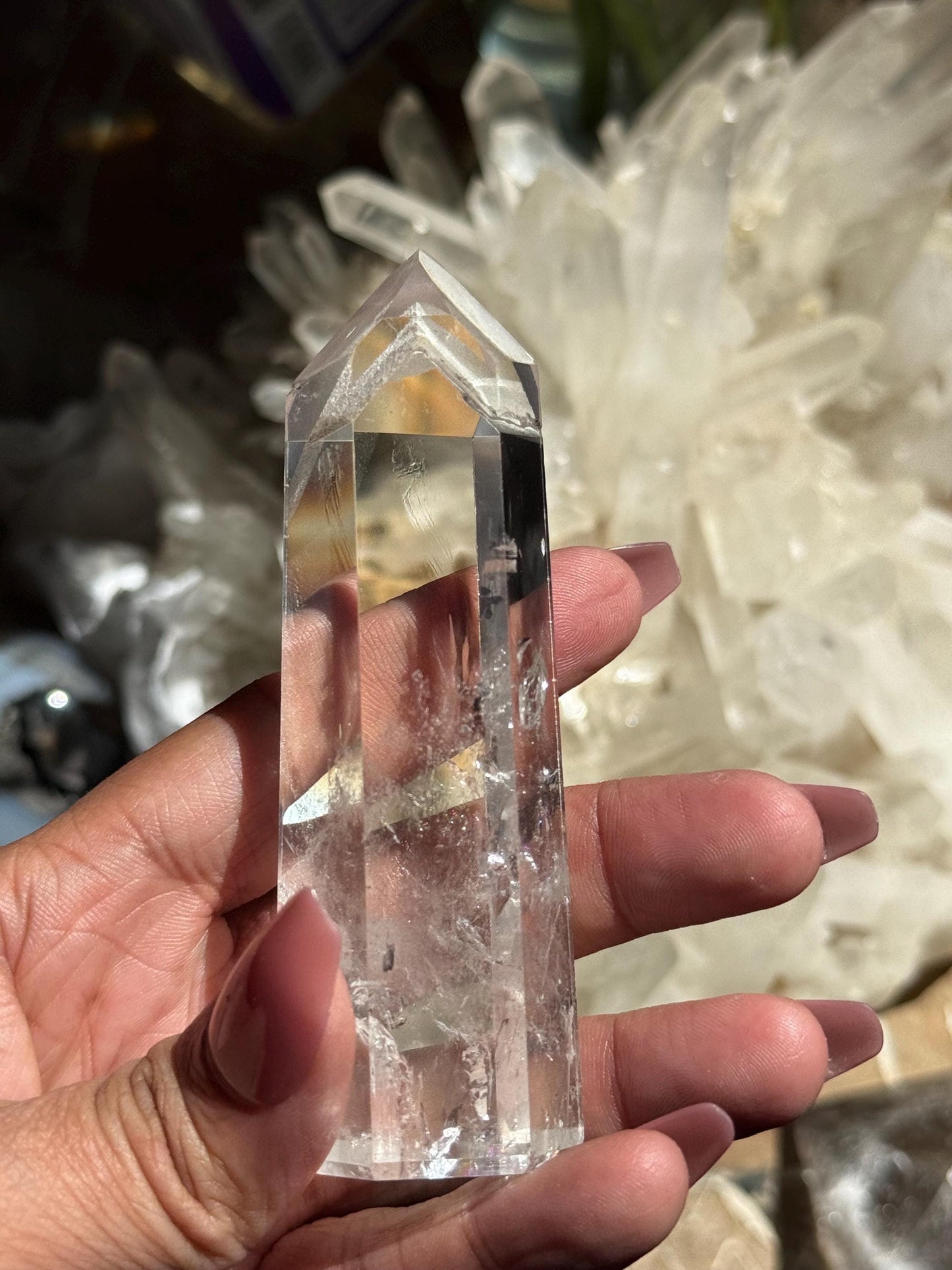 Mountain Phantom Quartz, Lemurian Quartz, Lemurian Seed Quartz, Lodolite, Garden Quartz, Crystals, Phantom Quartz, Crystal Gifts,