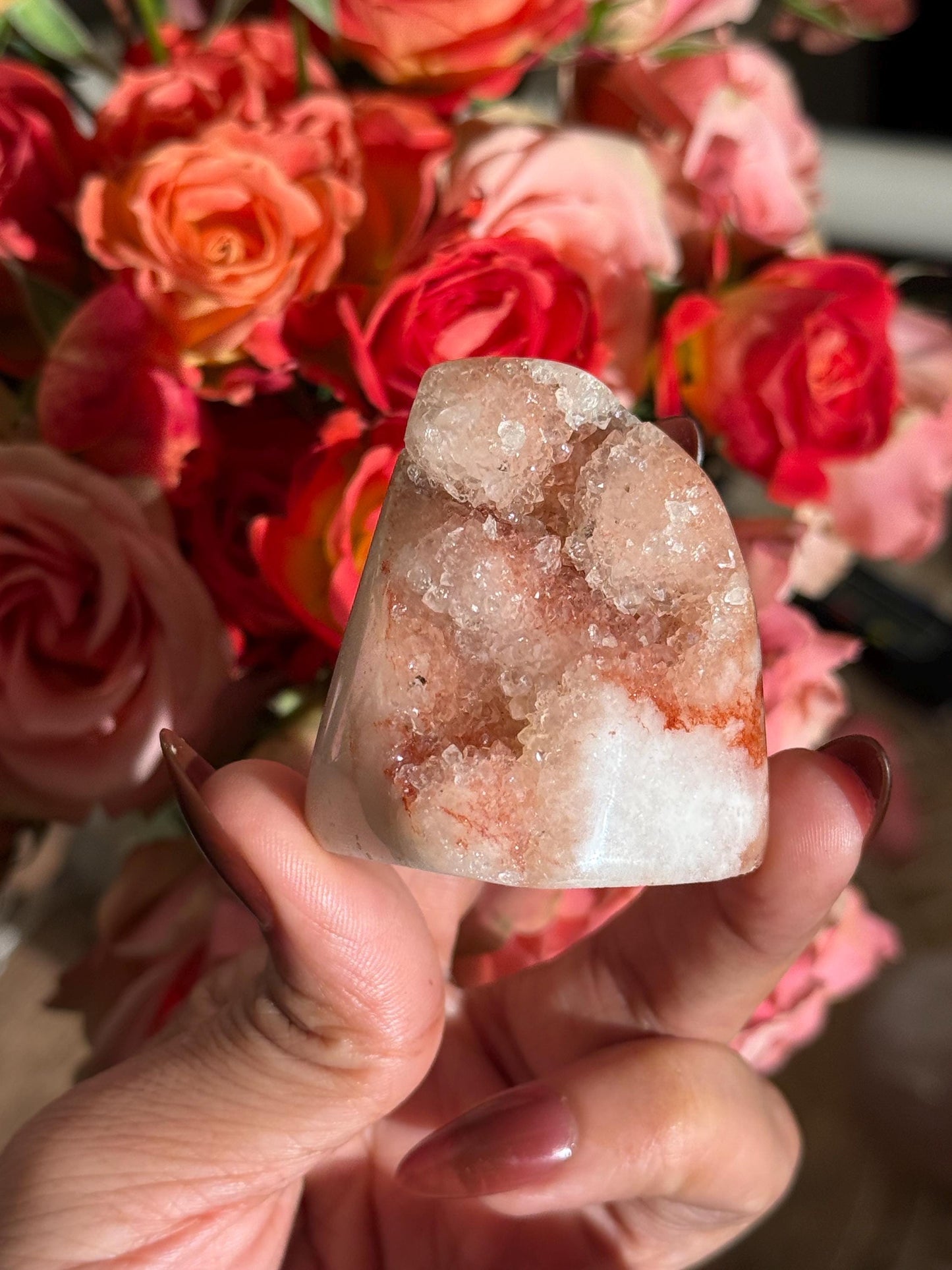 Pink Amethyst free form from Brazil, Pink Amethyst, Crystal Gift, Druzy, Druzy Amerhyst, MINI