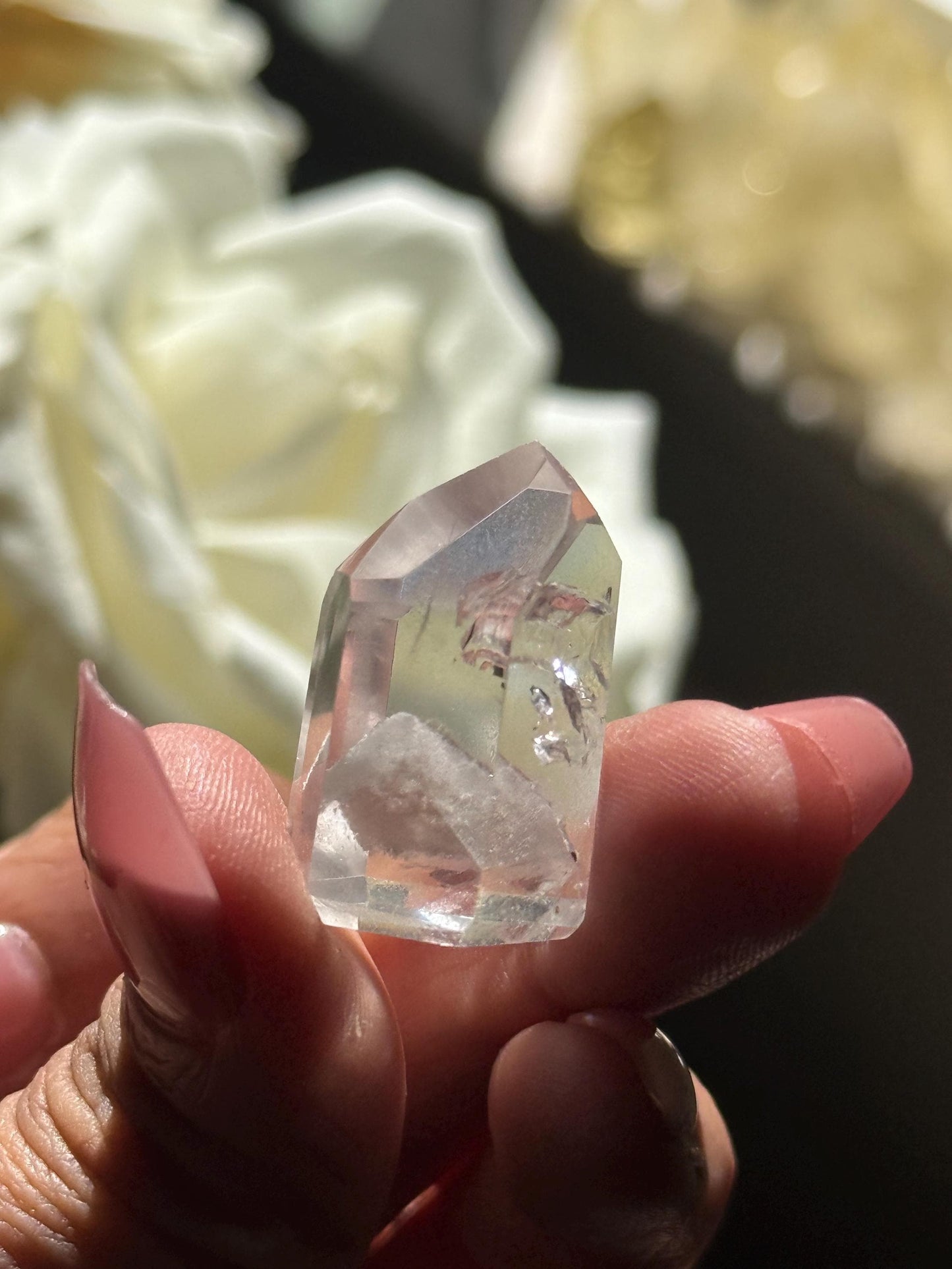 Mini Phantom Quartz, Lemurian Quartz, Lemurian Seed Quartz, Lodolite Quartz, Crystals, Mountain Phantom Quartz