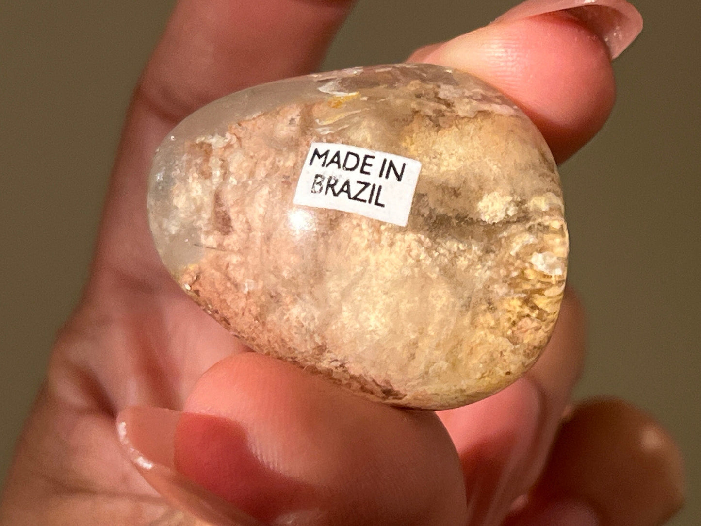 Mini Lodolite Lens, Garden Quartz Garden Quartz Lens, Lodolite Quartz, Lodolite Garden Quartz, Scenic Quartz, Crystals Gift, REGULAR GRADE