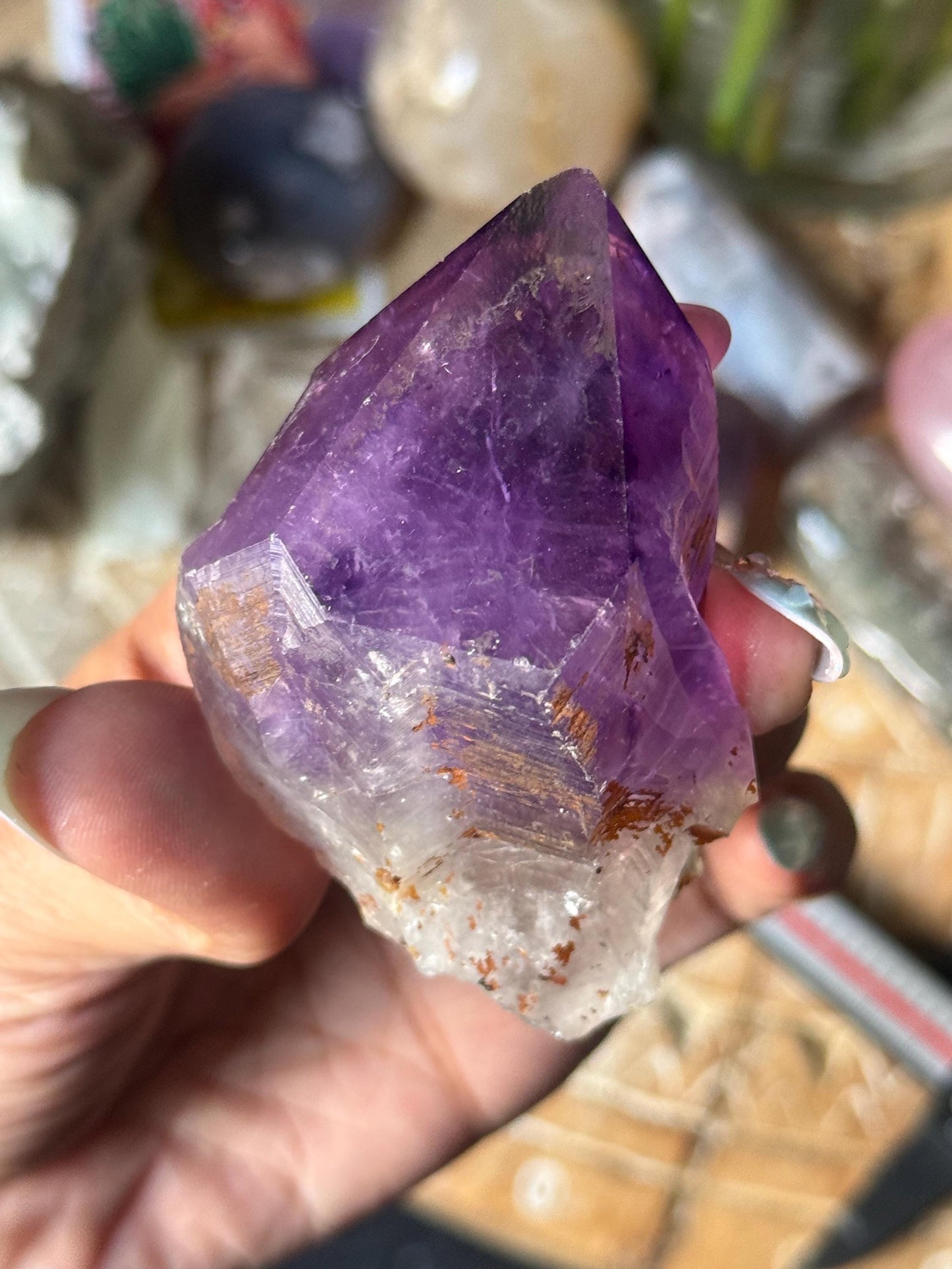 Congo Amethyst Tooth, Raw Congo Amethyst , Amethyst, Congo Amethyst Root, Amethyst Root, Amethyst, Aged Amythst, SMALL