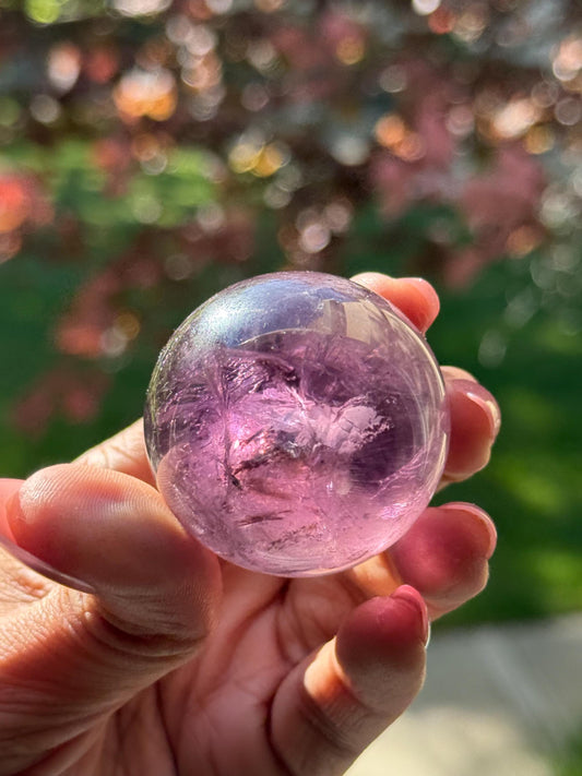 Small Amethyst Sphere, Purple Jelly Amethyst, High Quality Amethyst, Amethyst Sphere,