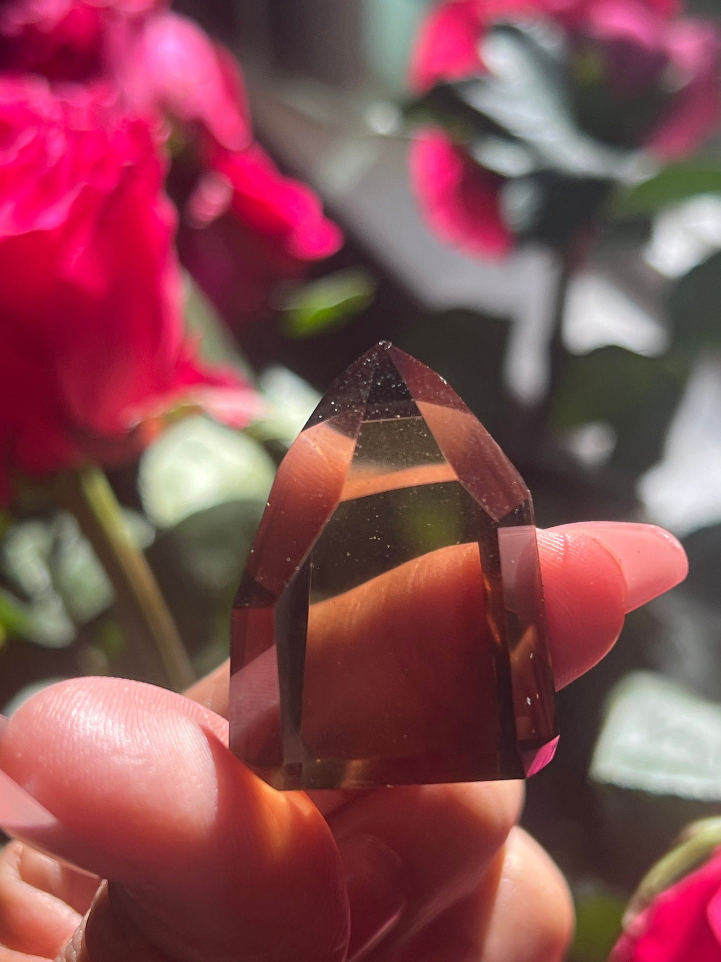 Smoky Citrine, Genuine Smoky Citrine Point From Brazil, Genuine Smoky Citrine, Authentic Citrine, Natural Citrine From Brazil, MINI SIZE