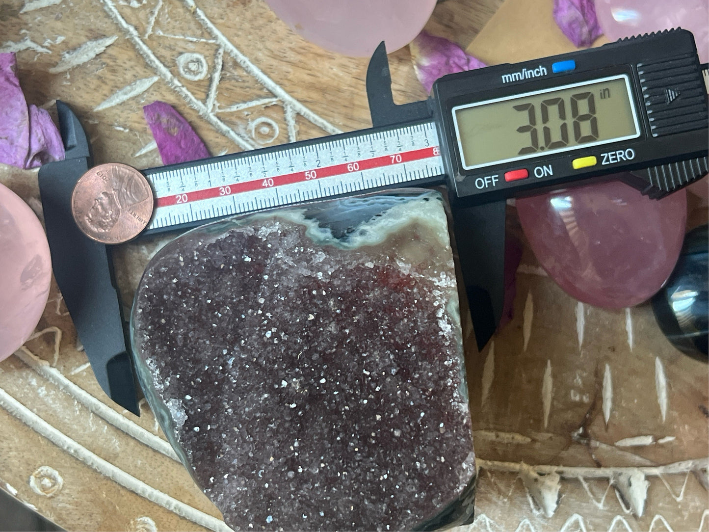 Sugar Druzy Geode, Cut Base Amethyst, Amethyst, Amethyst Geode Cut base, Crystals, Crystal Gift