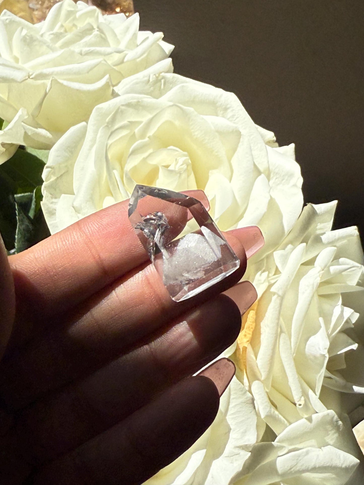 Mini Phantom Quartz, Lemurian Quartz, Lemurian Seed Quartz, Lodolite Quartz, Crystals, Mountain Phantom Quartz