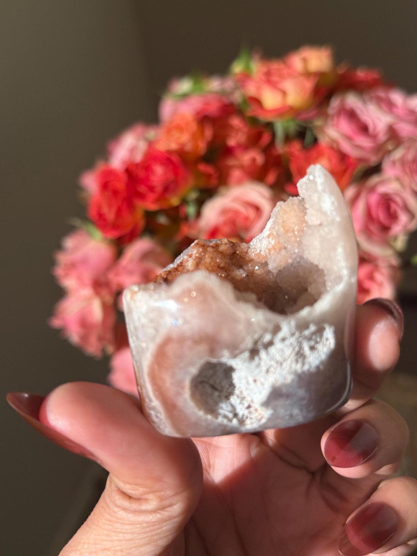 Druzy Pink Amethyst free form from Brazil, Pink Amethyst, Crystal Gift, Druzy, Druzy Amerhyst, MINI