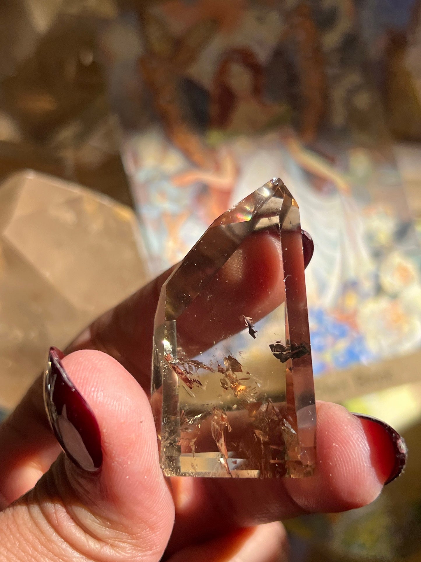 Citrine, Citrine From Brazil, Authentic Citrine Point From Brazil, Genuine Smoky Citrine, Citrine, Smoky Citrine, SMALL