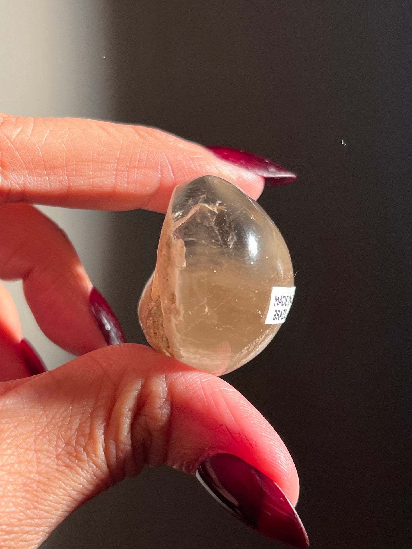 Lodolite Lens, Garden Quartz Garden Quartz Lens, Lodolite Quartz, Lodolite Garden Quartz, Scenic Quartz, Healing Crystals, Small mini