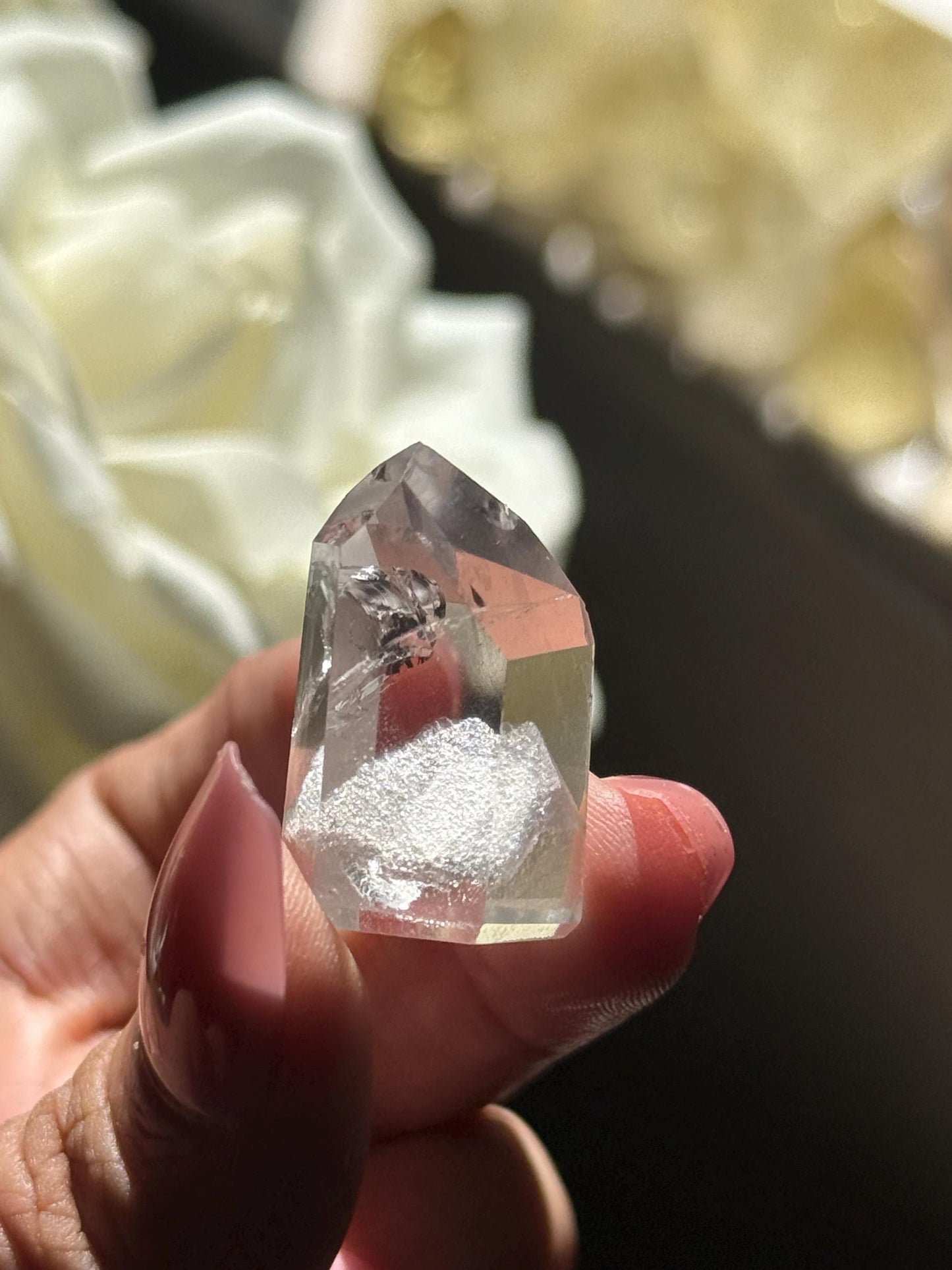 Mini Phantom Quartz, Lemurian Quartz, Lemurian Seed Quartz, Lodolite Quartz, Crystals, Mountain Phantom Quartz