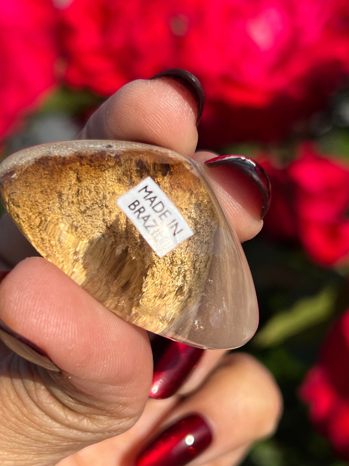 Lodolite Lens, Garden Quartz Garden Quartz Lens, Lodolite Quartz, Lodolite Garden Quartz, Scenic Quartz, Healing Crystals, Small
