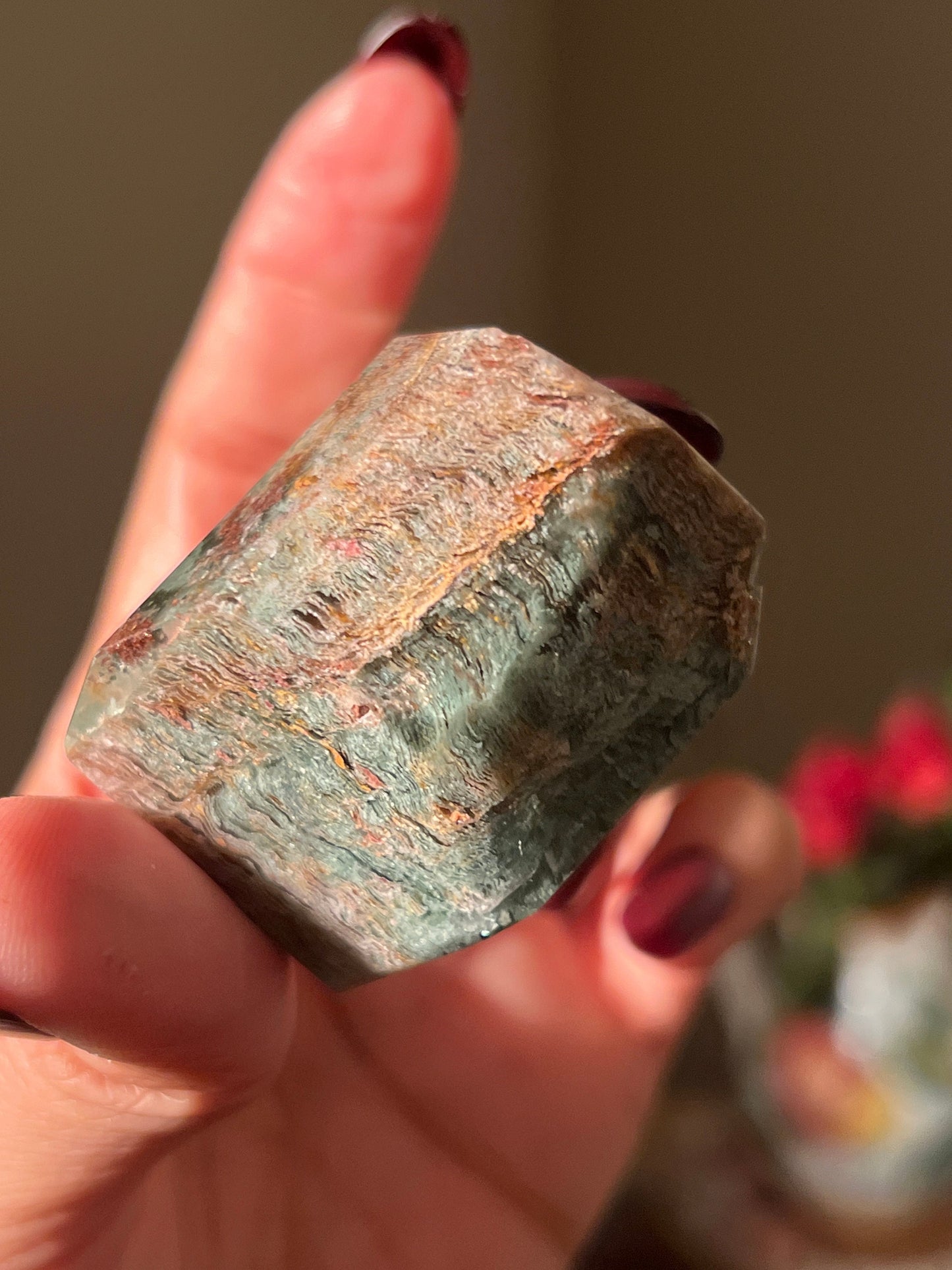 Garden Quartz free form, Garden Quartz, Lodolite, Scenic Quartz, Crystals, Healing Crystals,