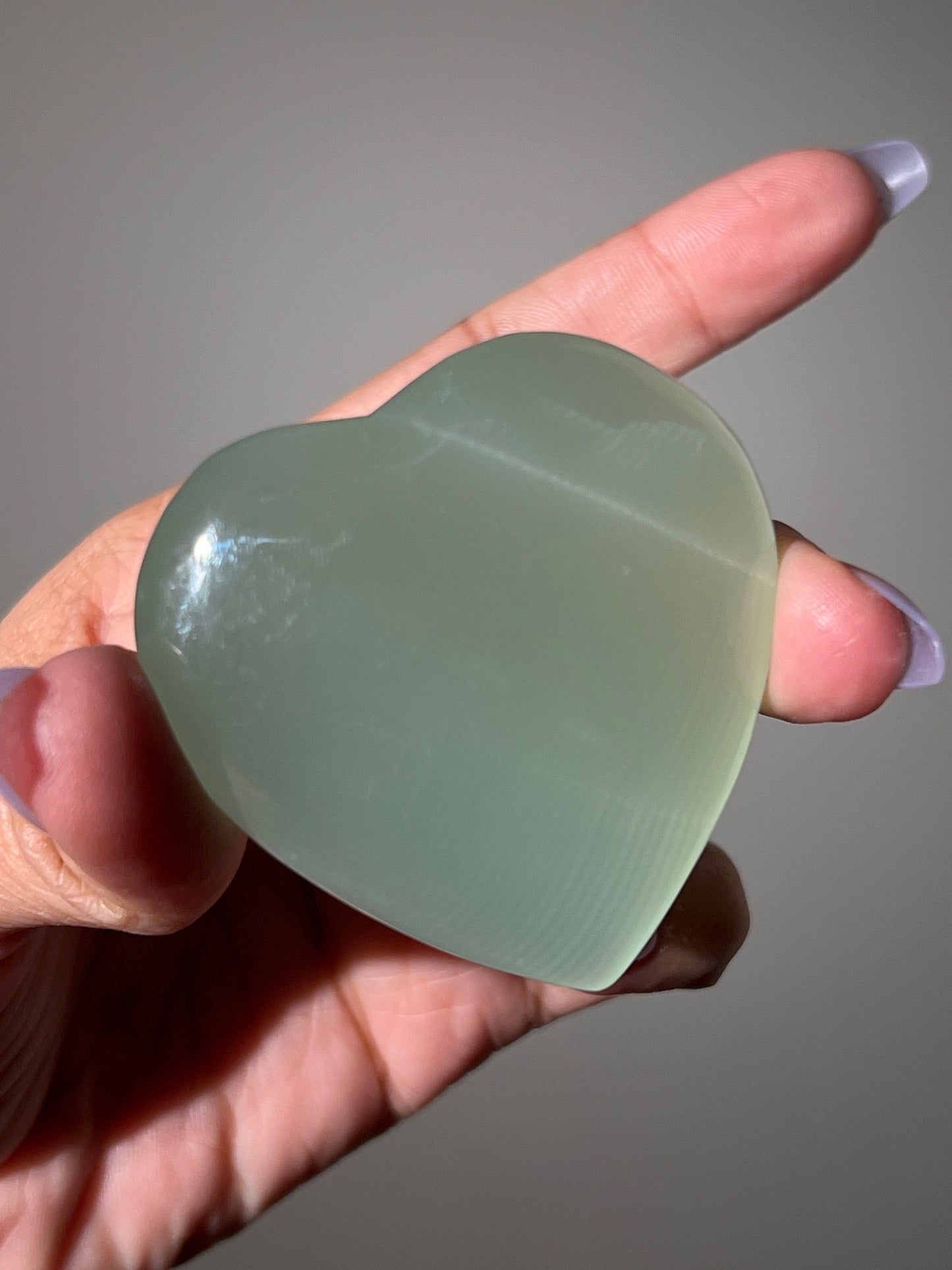 Green Calcite Heart, UV reactive Calcite, High Quality Green Calcite, Pistachio Calcite From Afghanistan