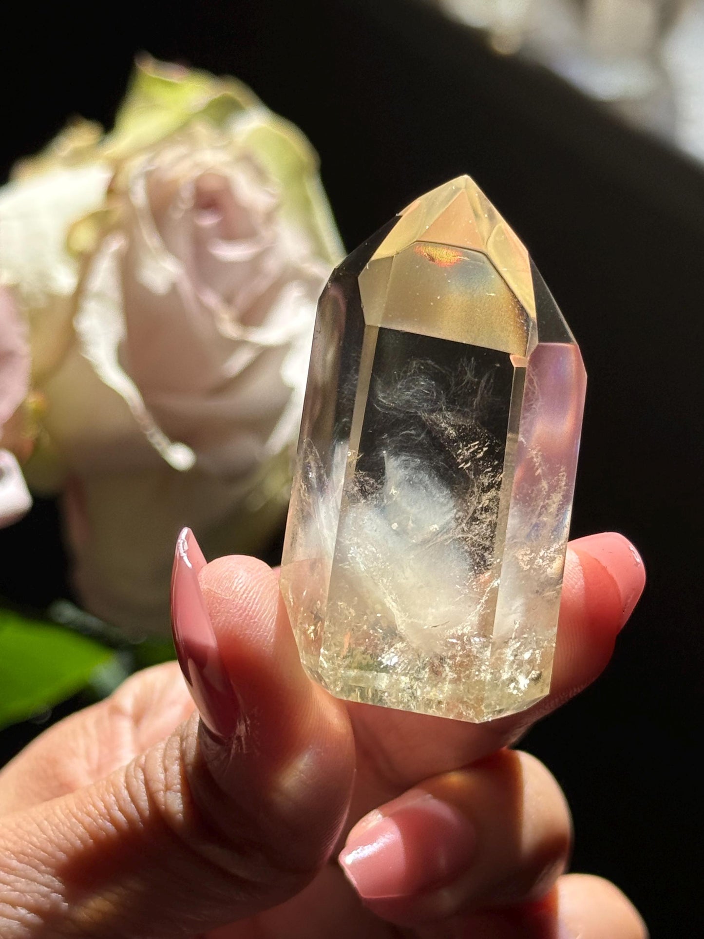 Authentic Citrine From Brazil, Citrine, Natural Non Heated Citrine, Natural Citrine, Citrine, Crystal Gifts, Rabbit Hair Quartz, Mini