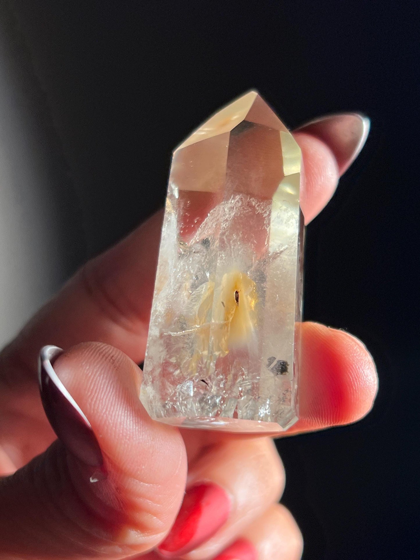 Authentic Citrine From Brazil, Citrine, Natural Non Heated Citrine, Natural Citrine, Citrine, Crystal Gifts, Rabbit Hair Quartz, Mini