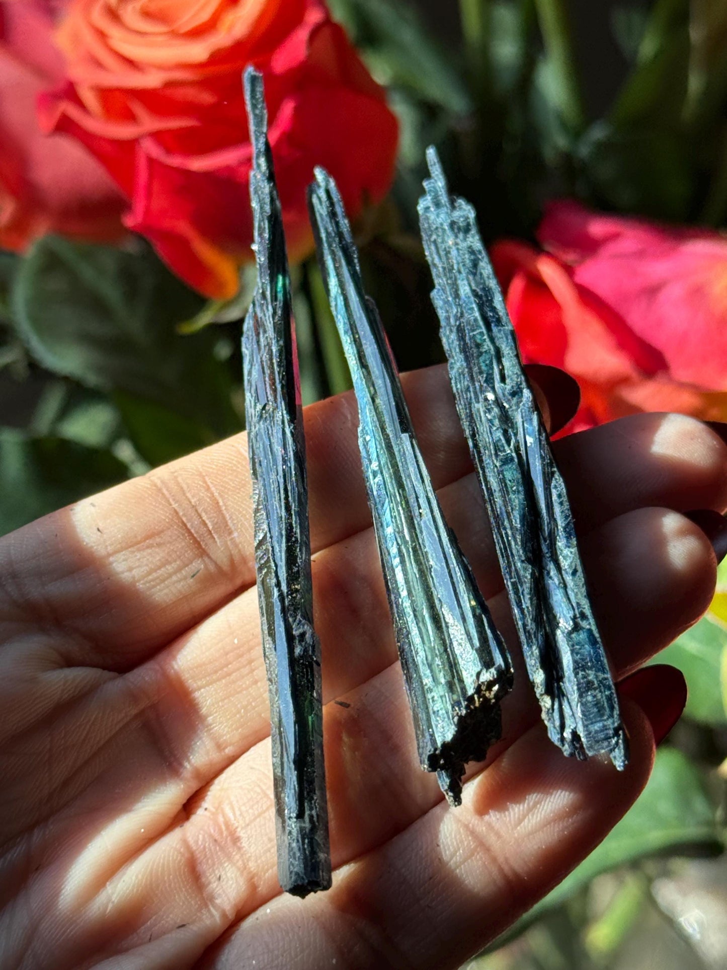 Bottle of Vivinite, Vivianite from Brazil, Raw Specimen, Home Decor, Vivianite, Crystal Gifts,
