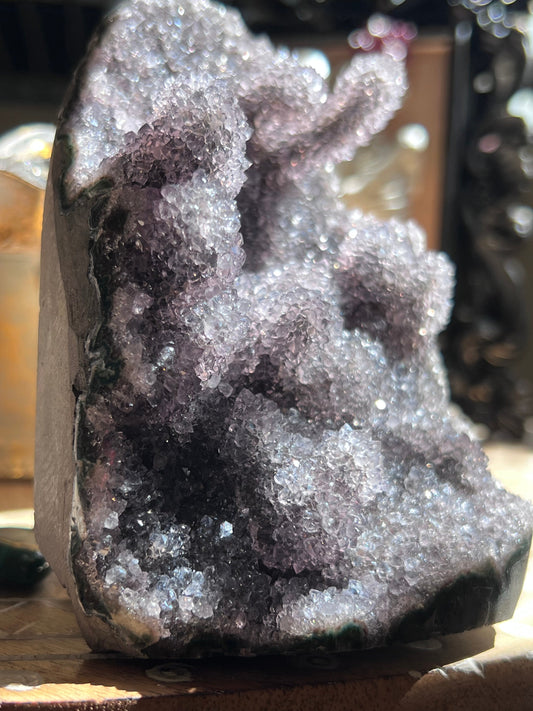 Sugar Druzy Amethyst, Amethyst From Uruguay, Stalactite Amethyst, Sugar Druzy Amethyst, Cactus Amethyst, Crystals, Crystal Gifts