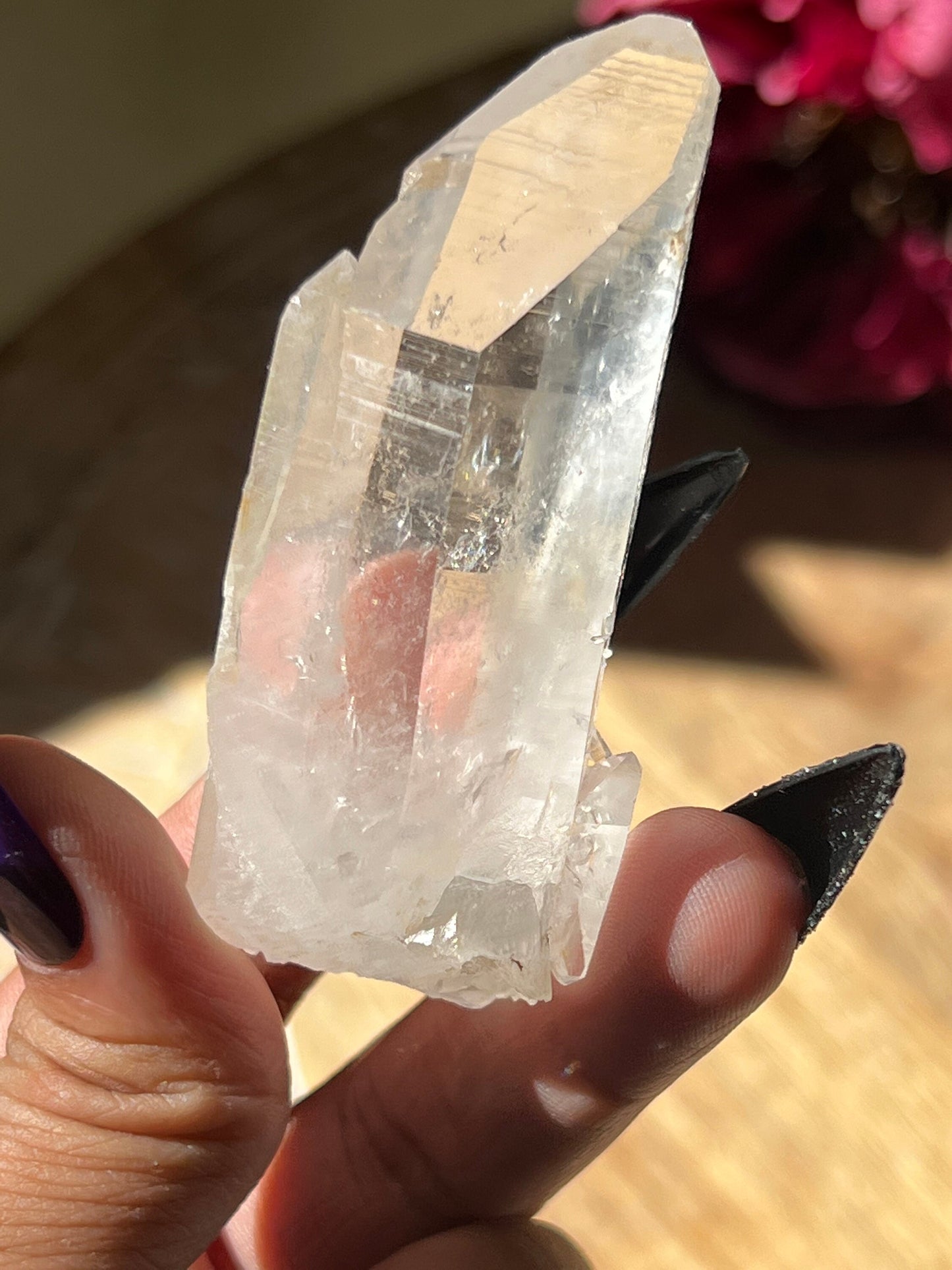 Lemurian Seed Quartz, Colombia Quartz, Record Keeper Quartz, Colombian Lemurian Seed Blade Of Light, Optical Colombian Quartz