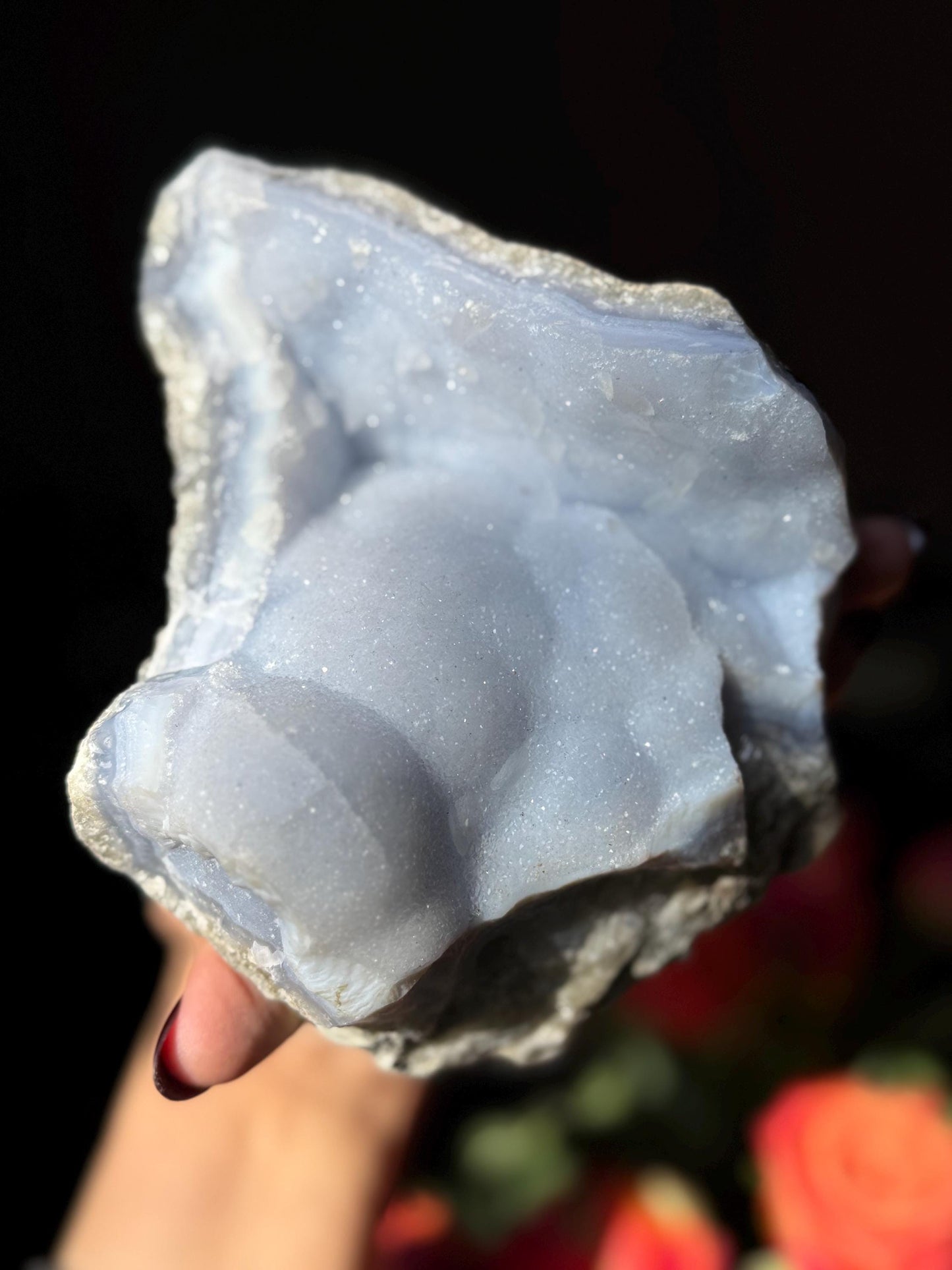 Natural Blue Lace Agate, Raw Blue Lace Agate, Blue Lace Agate, Raw Crystals, Healing Crystals, Fossils, Raw Crystals, Mineral Specimen