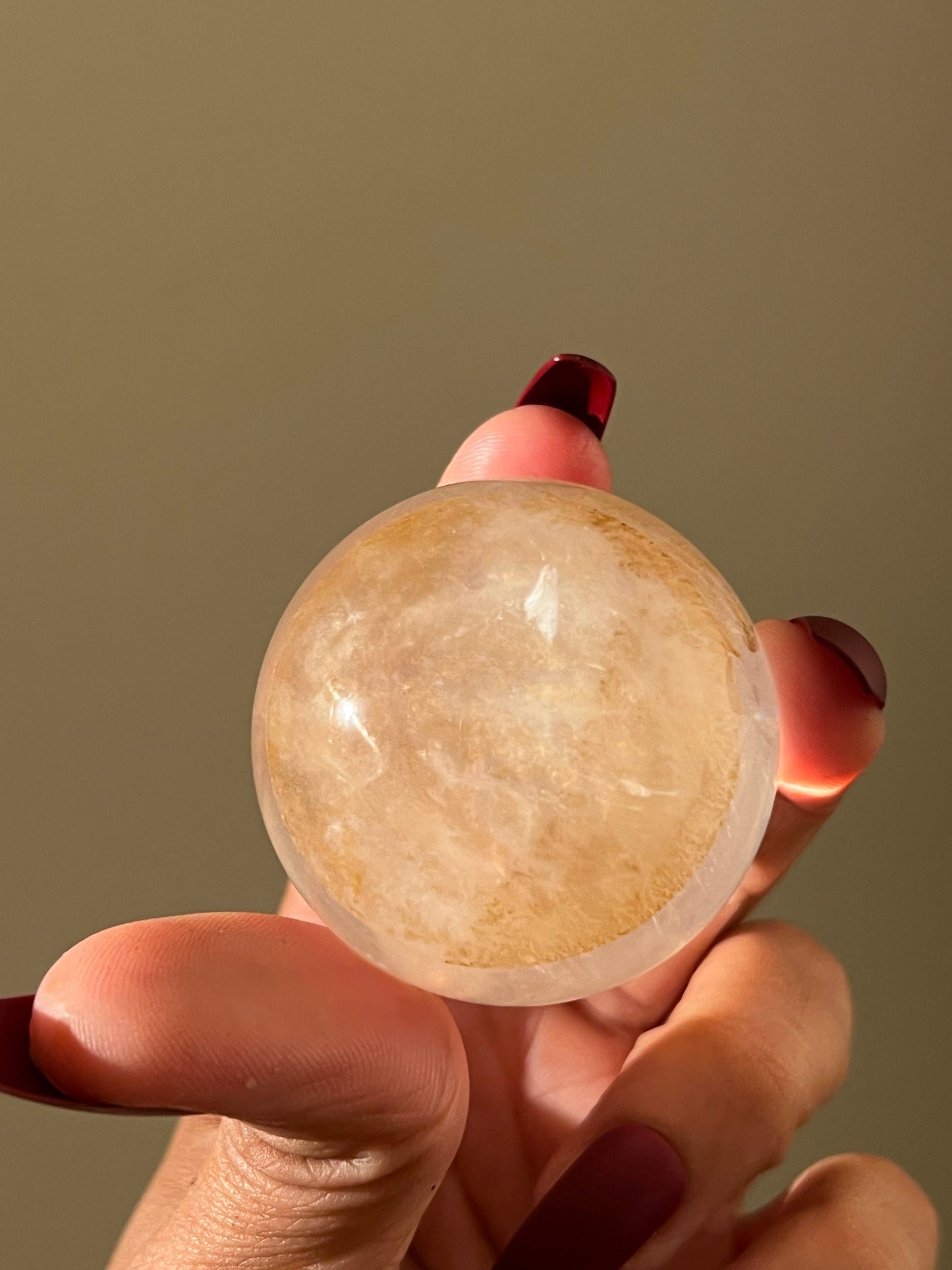 Girasol Quartz, Dendritic Quartz, Crystal Ball, Dendritic Agate, Girasol, Dendritic Quartz, Dendrite, Rainbow Clear Quartz,
