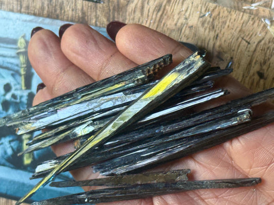 Vivinite Bundle, Vivianite, Vivianite from Brazil, Raw Specimen, Home Decor, Vivianite Wholesale, Crystal Wholesale, Crystal Lots