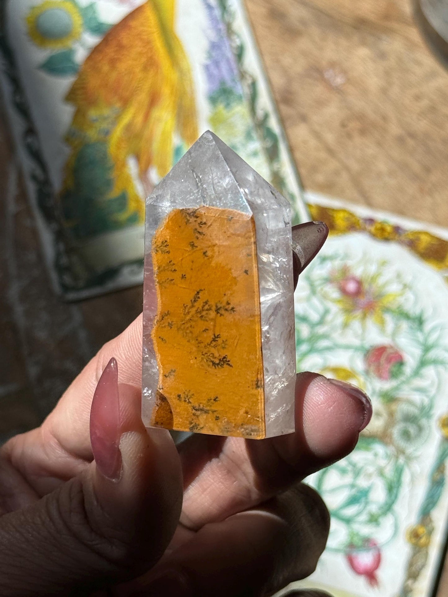 Small Dendritic Quartz, Dendritic Quartz, Girasol Quartz With Dendrites, Dendritic Agate, Healing Crystals, Crystals, Crystals Gift,
