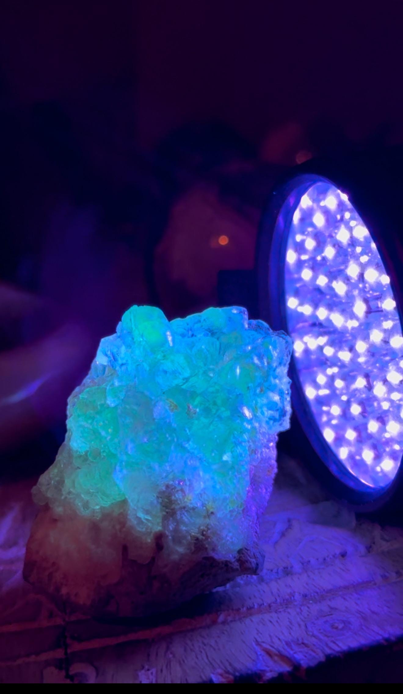 Hyalite Opal With Pyrite on Matrix, UV Reactive Hyalite, Hyalite, Glassy Hyalite, Fossils and Rocks, Raw Crystal Specimen, Crystal Gifts,