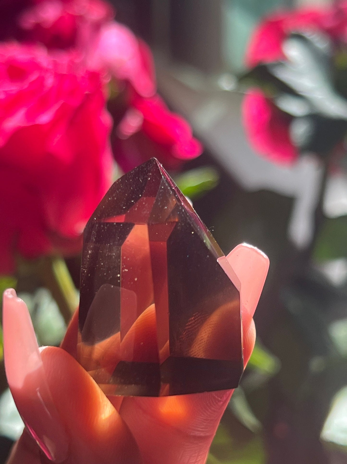 Smoky Citrine, Genuine Smoky Citrine Point From Brazil, Genuine Smoky Citrine, Authentic Citrine, Natural Citrine From Brazil, MINI SIZE