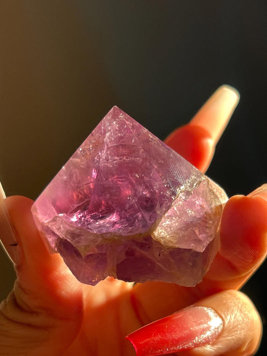 Amethyst Cut Base, Polished Amethyst Rough Points, Dark Purple Amethyst, Rough Amethyst, Amethyst Points, Crystal Gifts, MINI Size