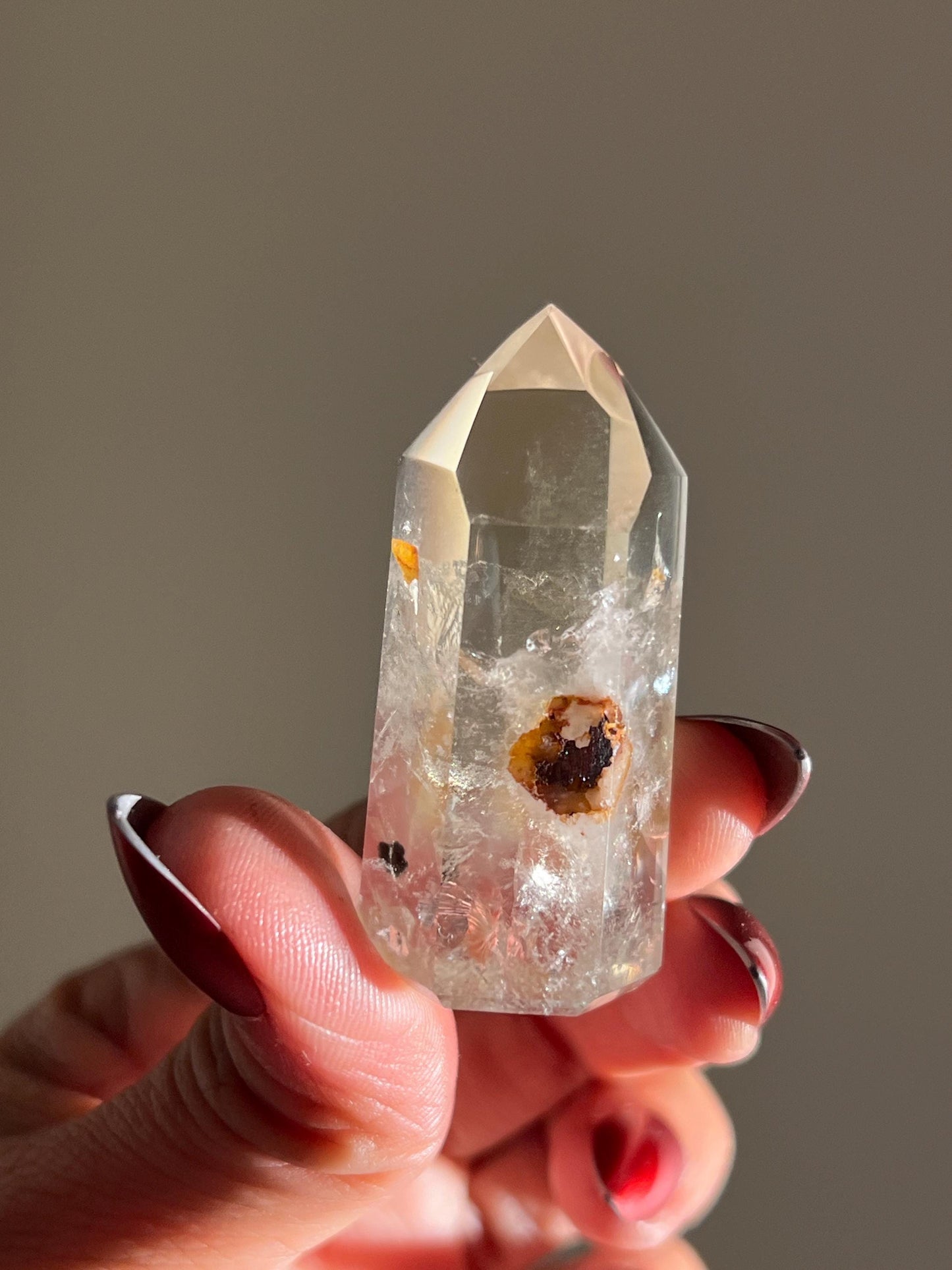 Authentic Citrine From Brazil, Citrine, Natural Non Heated Citrine, Natural Citrine, Citrine, Crystal Gifts, Rabbit Hair Quartz, Mini