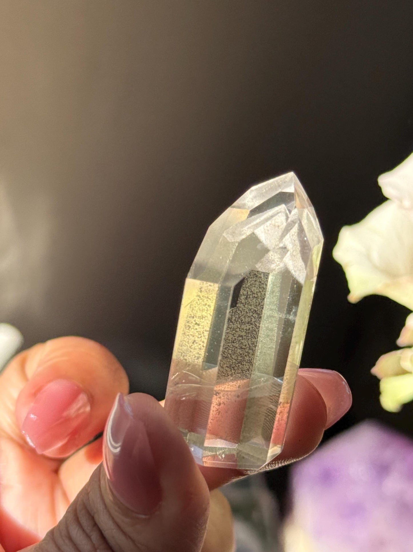 Mountain Phantom Quartz, Lemurian Quartz, Lemurian Seed Quartz, Lodolite, Garden Quartz, Crystals, Phantom Quartz, Crystal Gifts,