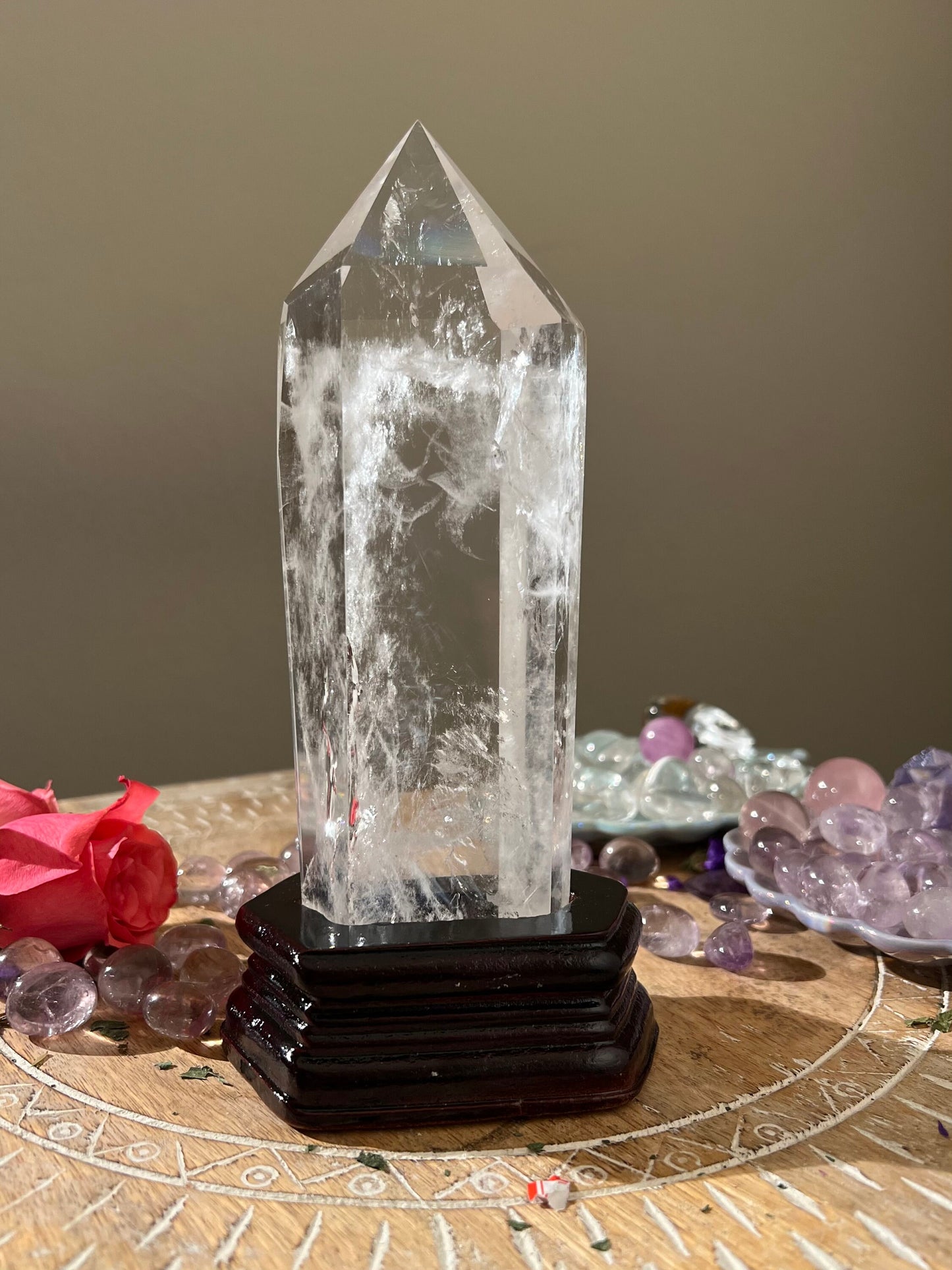 Blue Needle Quartz, Twin Quartz, Blue Lithium Quartz, Natural Clear Quartz, Large Clear Quartz, Luxury Crystals, Master Healer, 2lbs