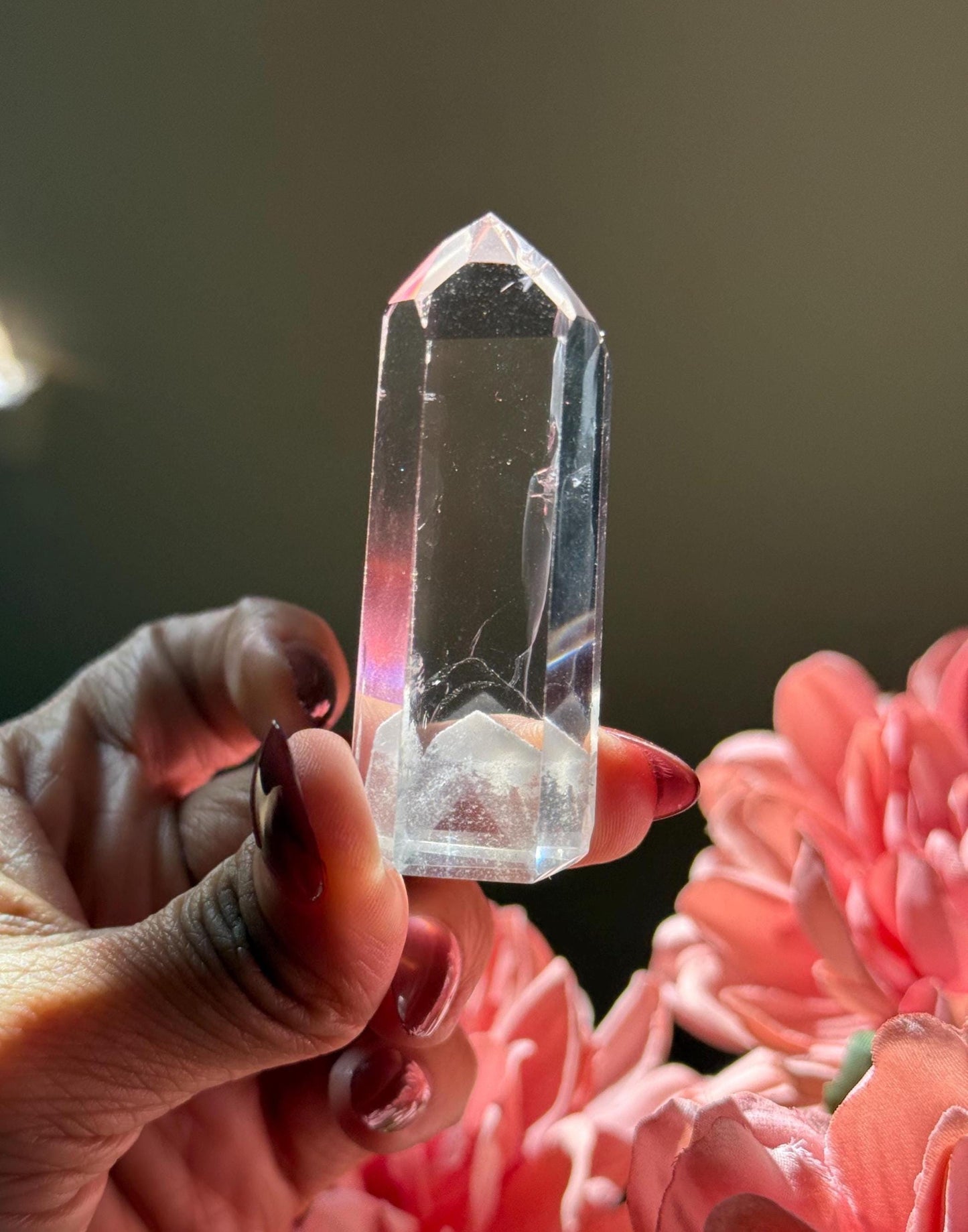 Mountain Phantom Quartz, Lemurian Quartz, Lemurian Seed Quartz, Lodolite, Garden Quartz, Crystals, Phantom Quartz, Crystal Gifts,