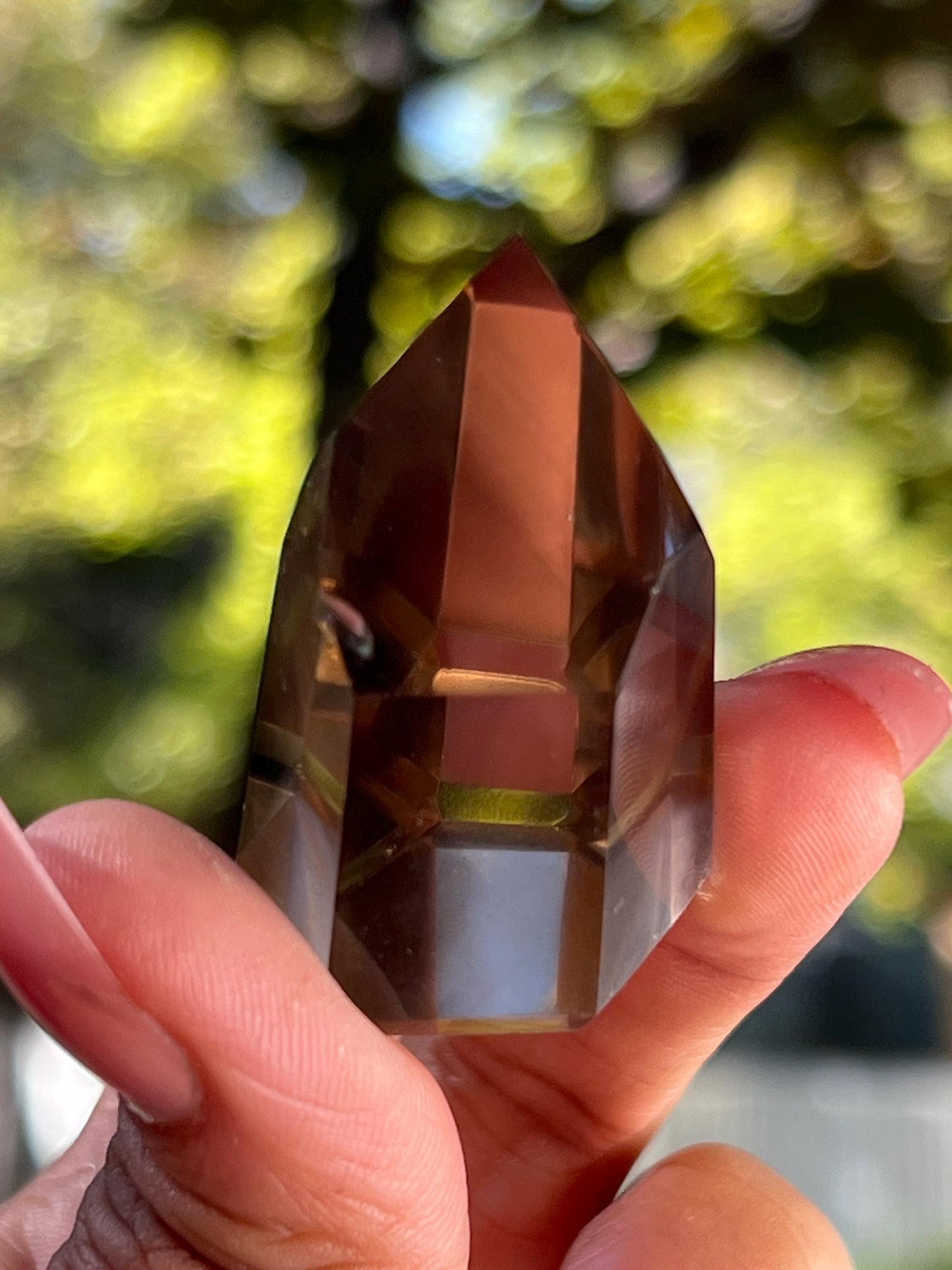 Smoky Citrine, Genuine Smoky Citrine Point From Brazil, Genuine Smoky Citrine, Authentic Citrine, Natural Citrine From Brazil, MINI SMALL