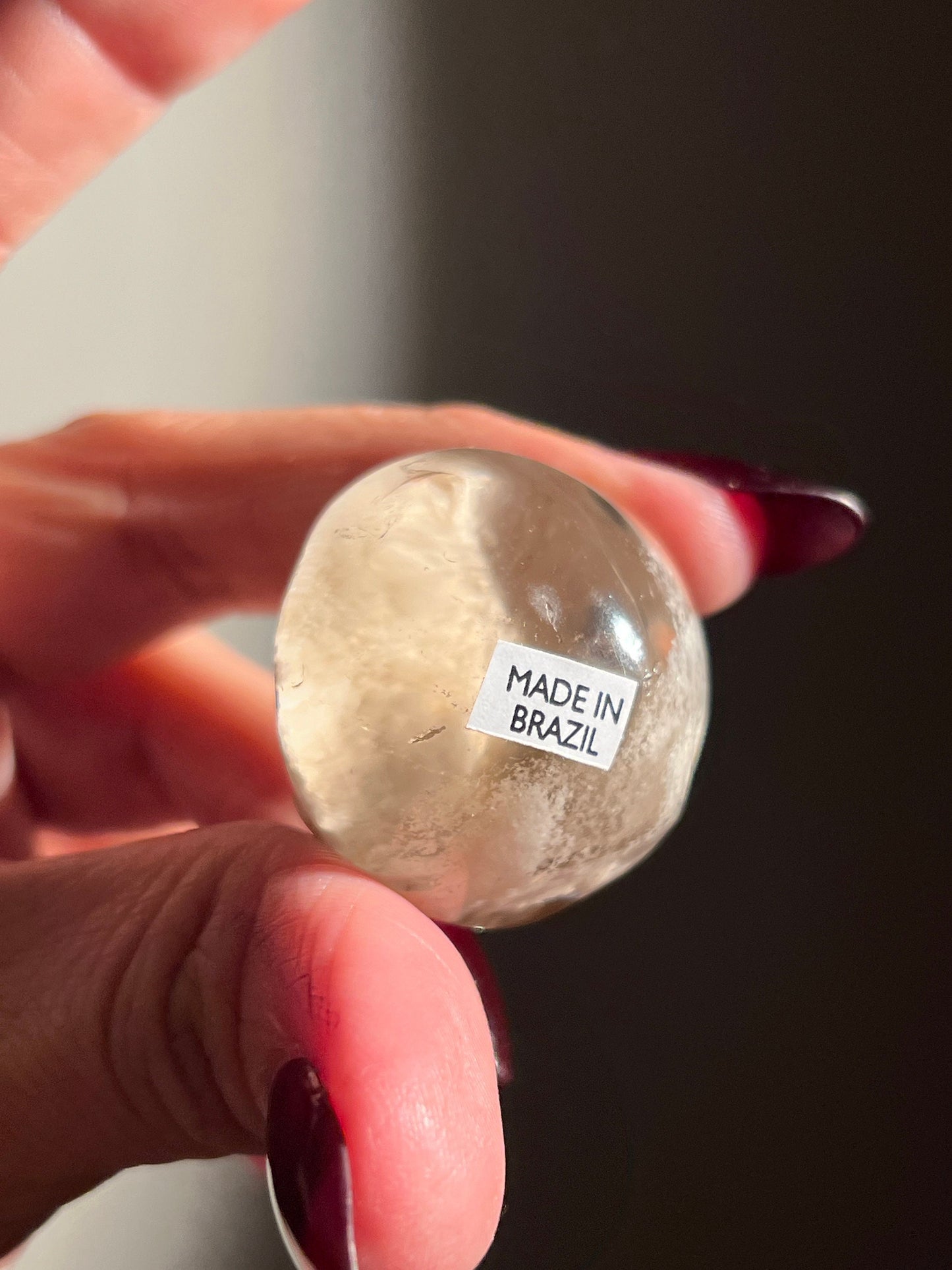 Lodolite Lens, Garden Quartz Garden Quartz Lens, Lodolite Quartz, Lodolite Garden Quartz, Scenic Quartz, Healing Crystals, Small mini
