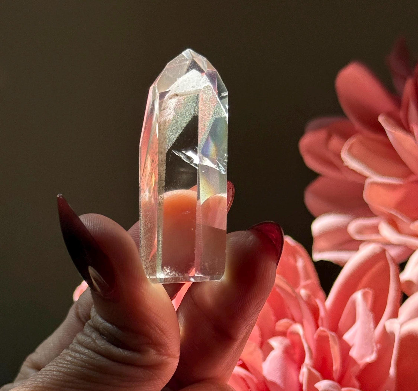 Mini Phantom Quartz, Lemurian Quartz, Lemurian Seed Quartz, Lodolite Quartz, Green Garden Quartz, Crystals, Mountain Phantom Quartz