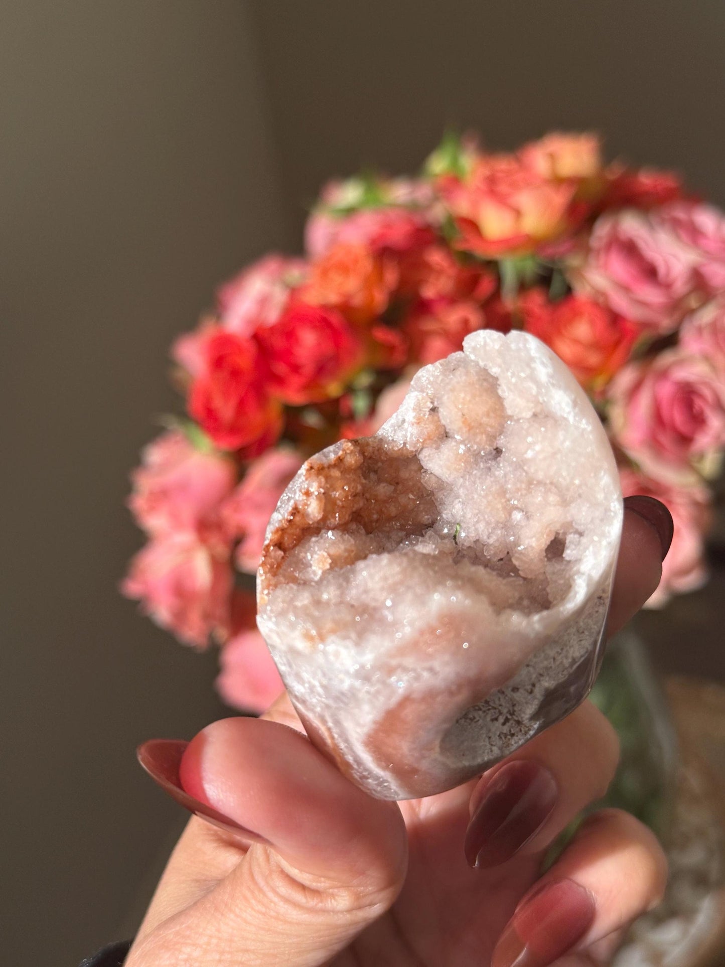 Druzy Pink Amethyst free form from Brazil, Pink Amethyst, Crystal Gift, Druzy, Druzy Amerhyst, MINI