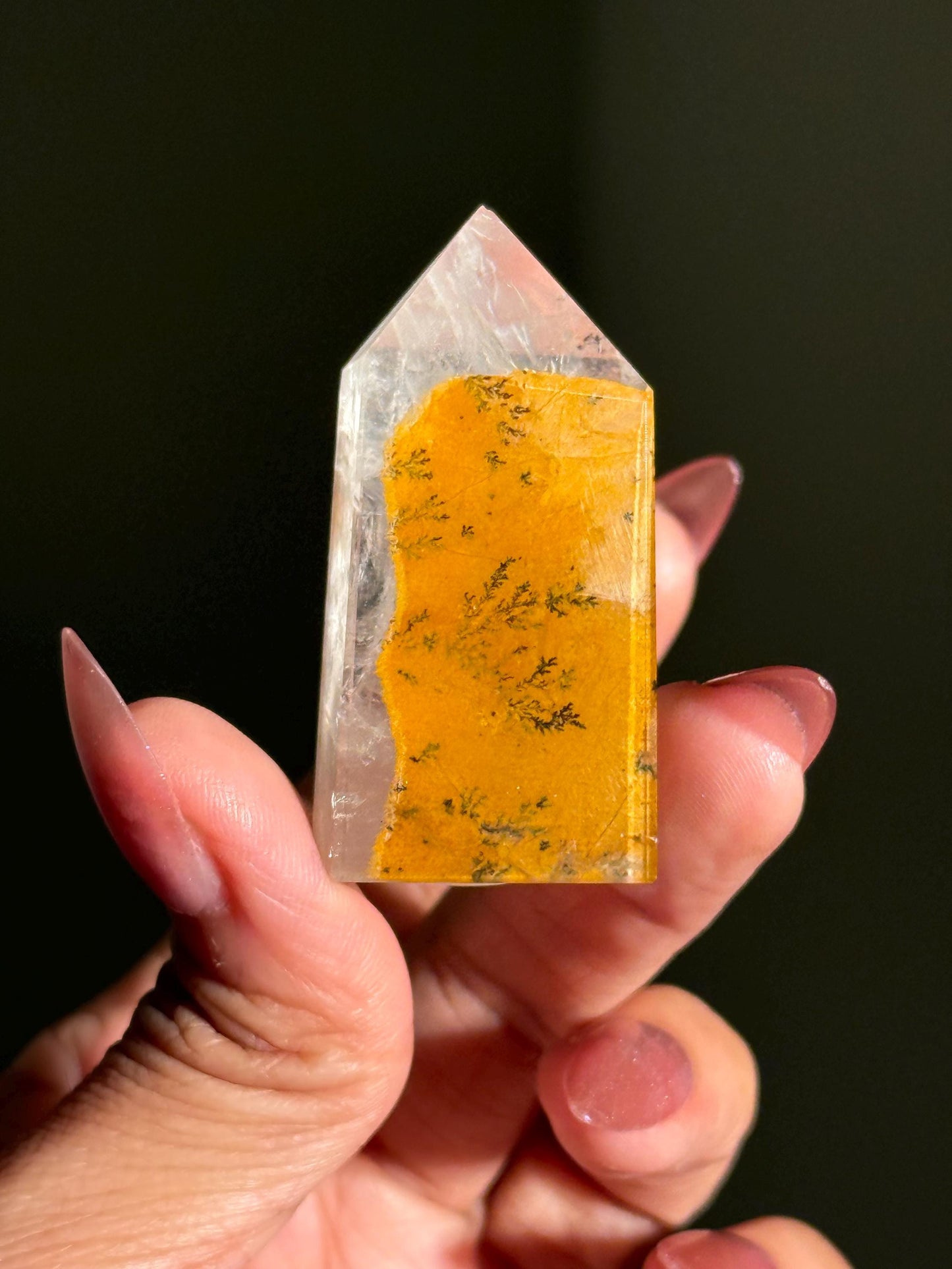 Small Dendritic Quartz, Dendritic Quartz, Girasol Quartz With Dendrites, Dendritic Agate, Healing Crystals, Crystals, Crystals Gift,