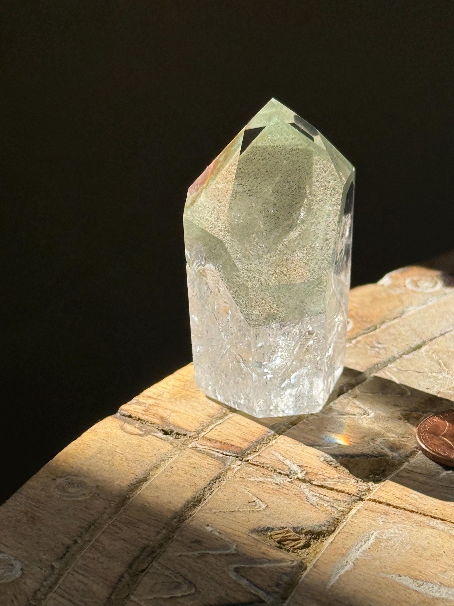 Phantom Quartz, Lemurian Quartz, Lemurian Seed Quartz, Lodolite Quartz, Green Garden Quartz, Crystals, Mountain Phantom Quartz