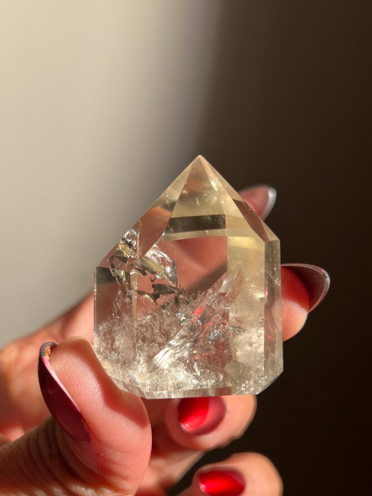 Authentic Citrine From Brazil, Citrine, Natural Non Heated Citrine, Gem Grade, Citrine Generator Obelisk, Crystal For Wealth & Abundance