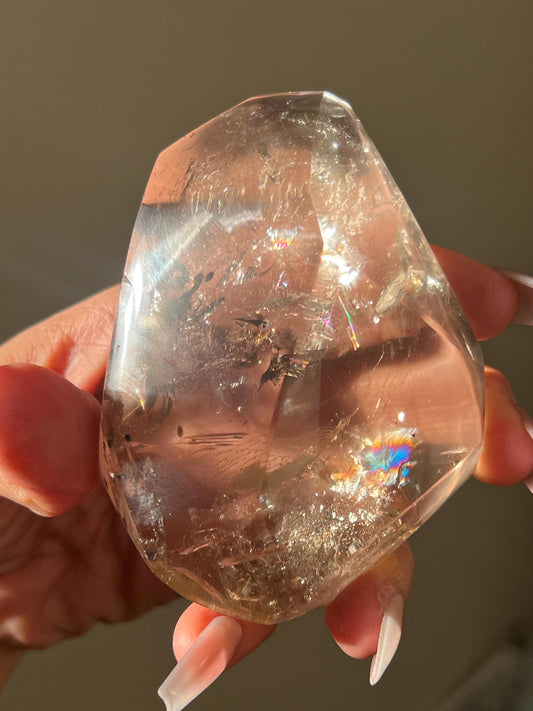 High Quality Smoky Quartz, Faceted Smoky Quartz, Smoky Quartz Crystal, Smoky Quartz Free Form, Rainbow Smoky Quartz Free Form