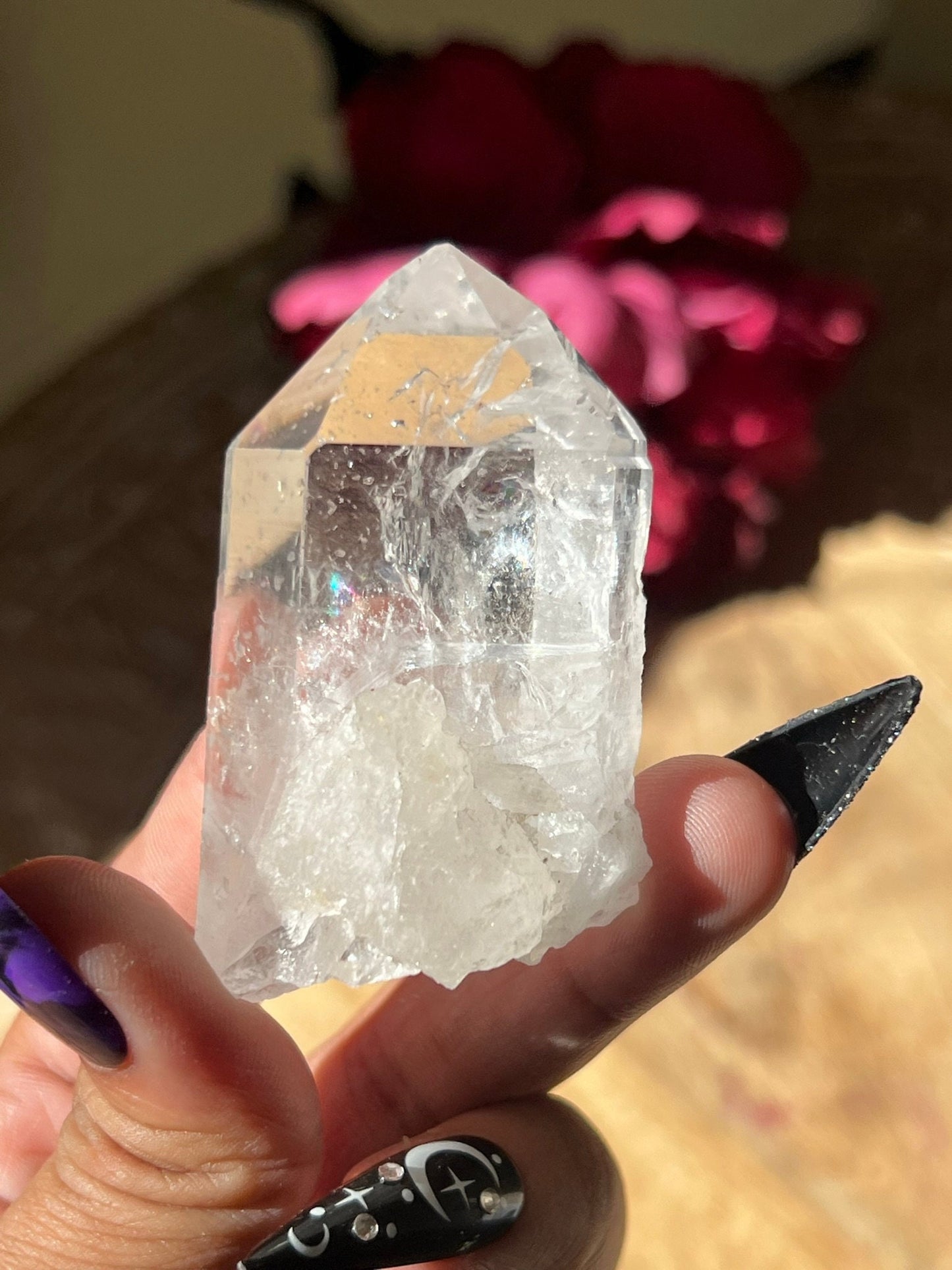 Lemurian Seed Quartz, Colombia Quartz, Record Keeper Quartz, Colombian Lemurian Seed Blade Of Light, Optical Colombian Quartz