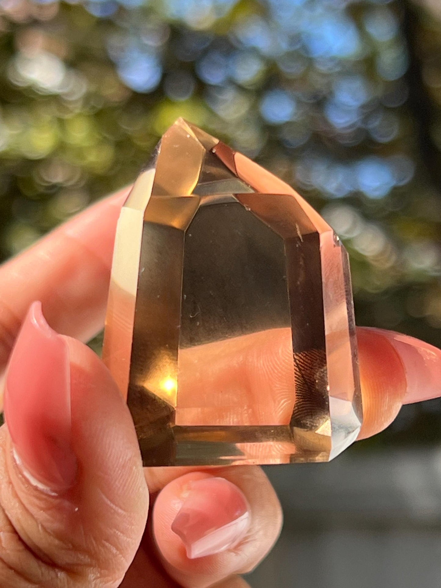 Smoky Citrine, Genuine Smoky Citrine Point From Brazil, Genuine Smoky Citrine, Authentic Citrine, Natural Citrine From Brazil, MINI SMALL
