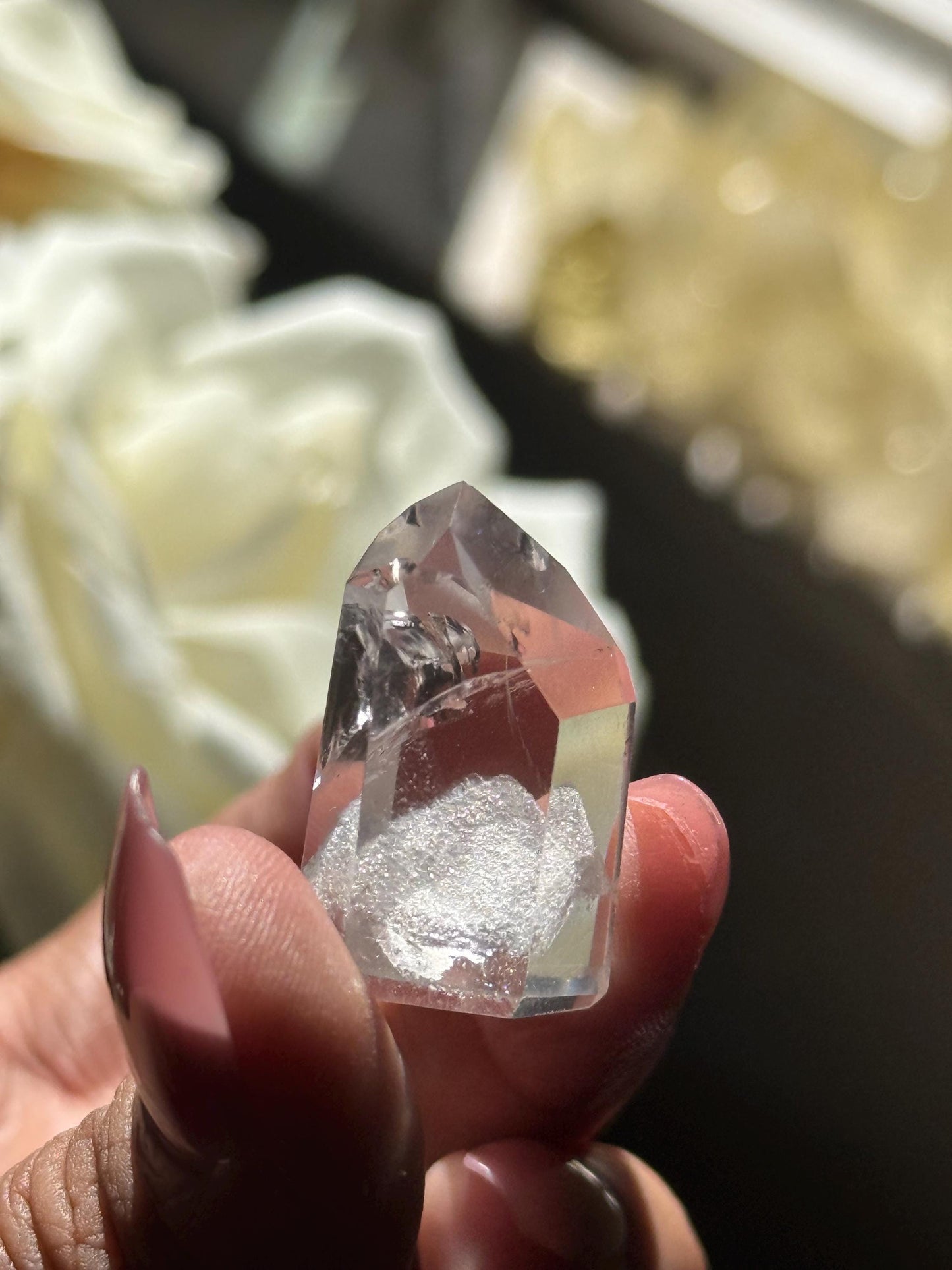 Mini Phantom Quartz, Lemurian Quartz, Lemurian Seed Quartz, Lodolite Quartz, Crystals, Mountain Phantom Quartz
