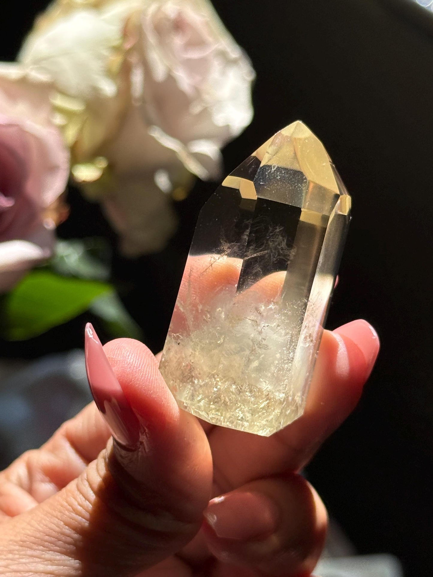 Authentic Citrine From Brazil, Citrine, Natural Non Heated Citrine, Natural Citrine, Citrine, Crystal Gifts, Rabbit Hair Quartz, Mini