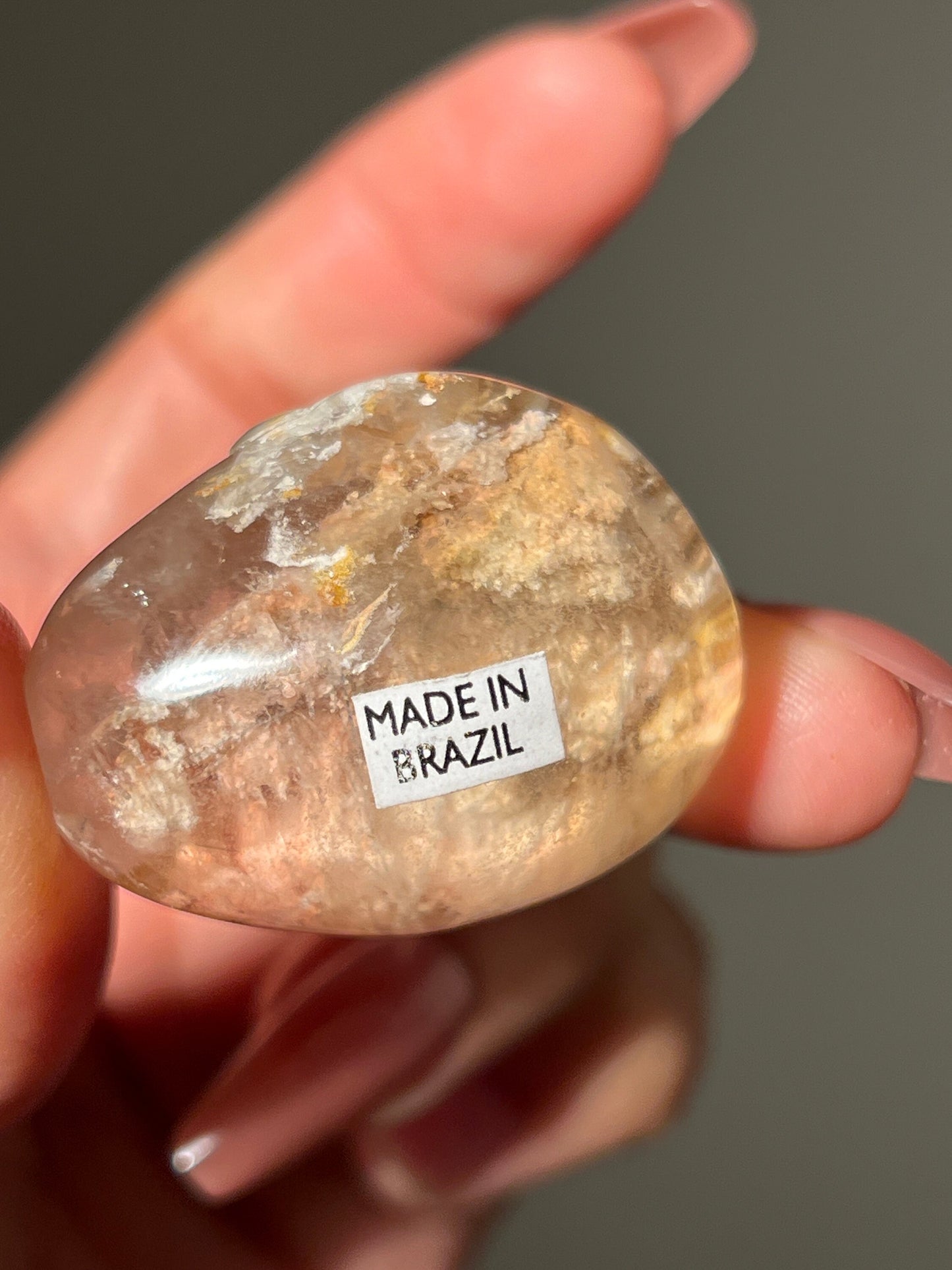 Mini Lodolite Lens, Garden Quartz Garden Quartz Lens, Lodolite Quartz, Lodolite Garden Quartz, Scenic Quartz, Crystals Gift, REGULAR GRADE