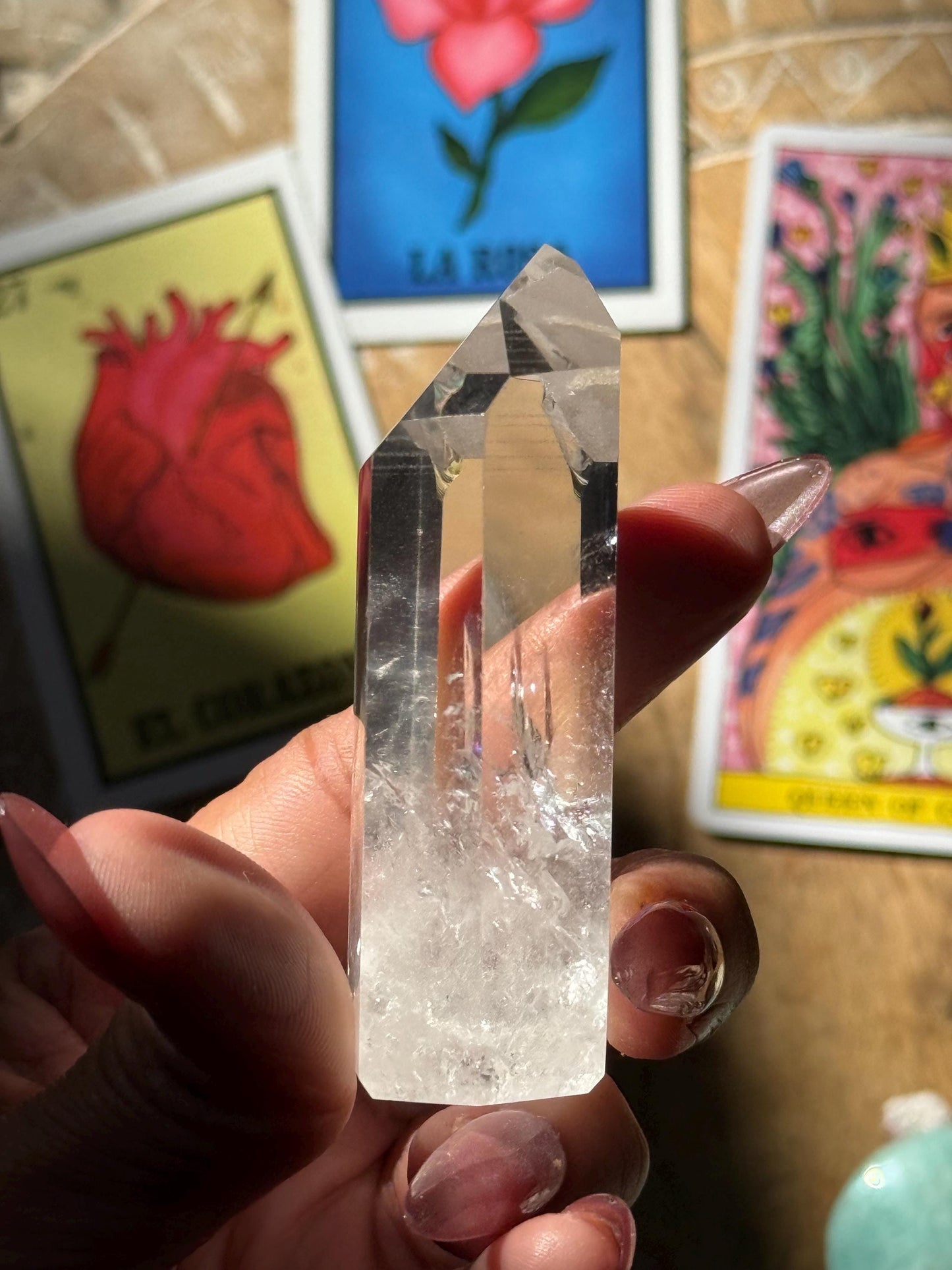 Polished Lemurian Quartz, Phantom Quartz, Lemurian Quartz, Lemurian Seed Quartz, Lodolite Quartz, Quartz from Brazil, Crystal Gifts,